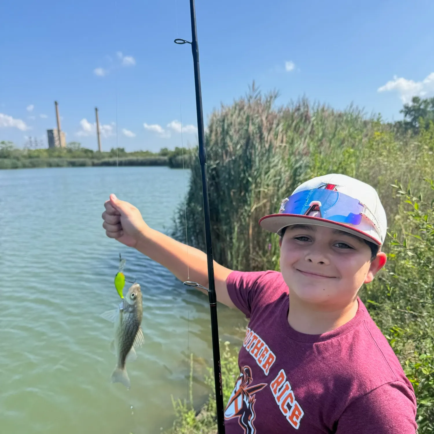 White bass caught on Fishbrain