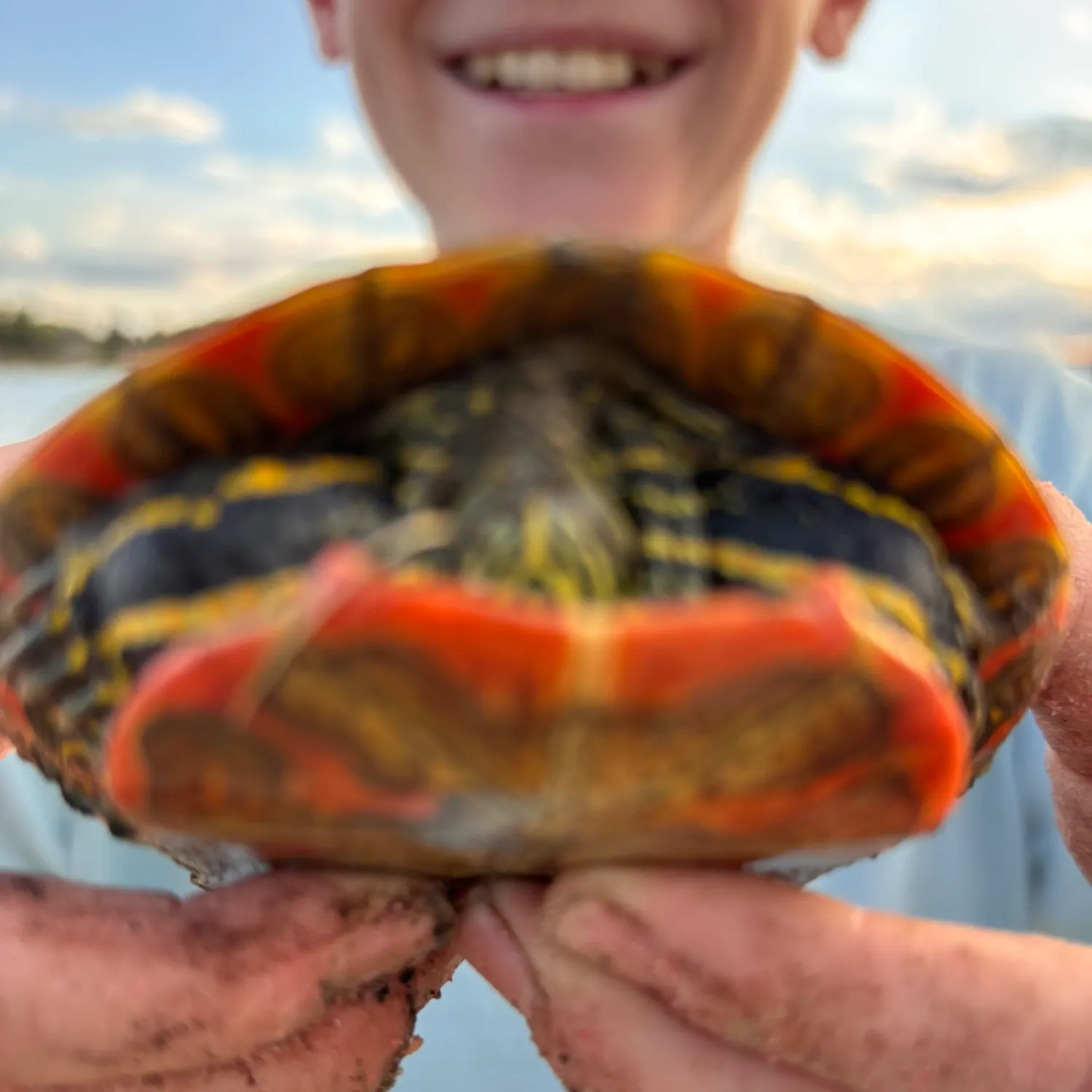 Painted turtle caught on Fishbrain
