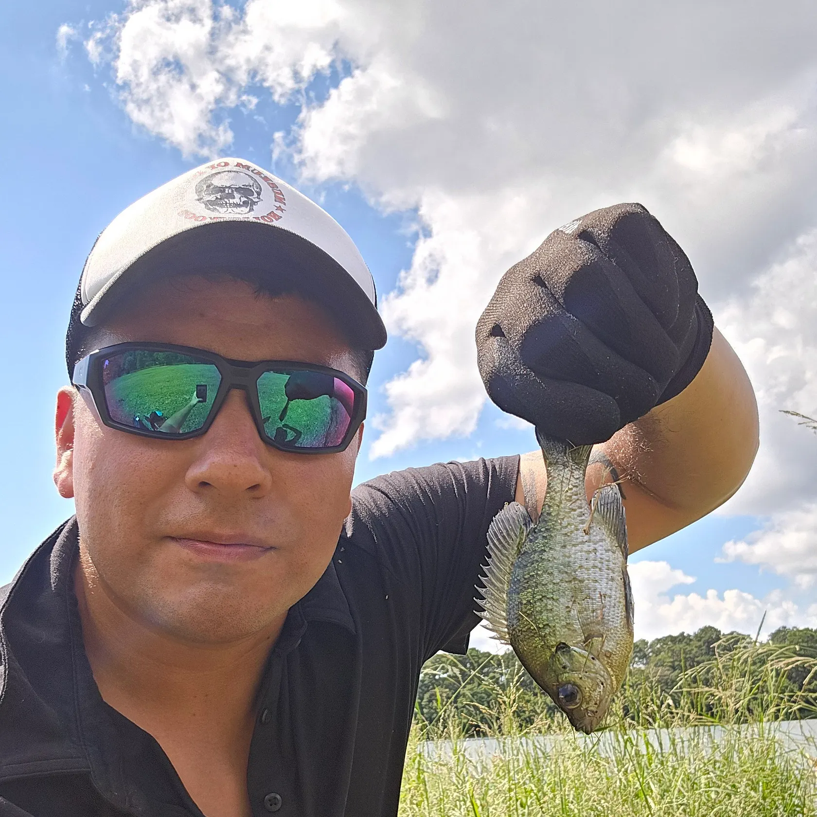 Redear sunfish caught on Fishbrain