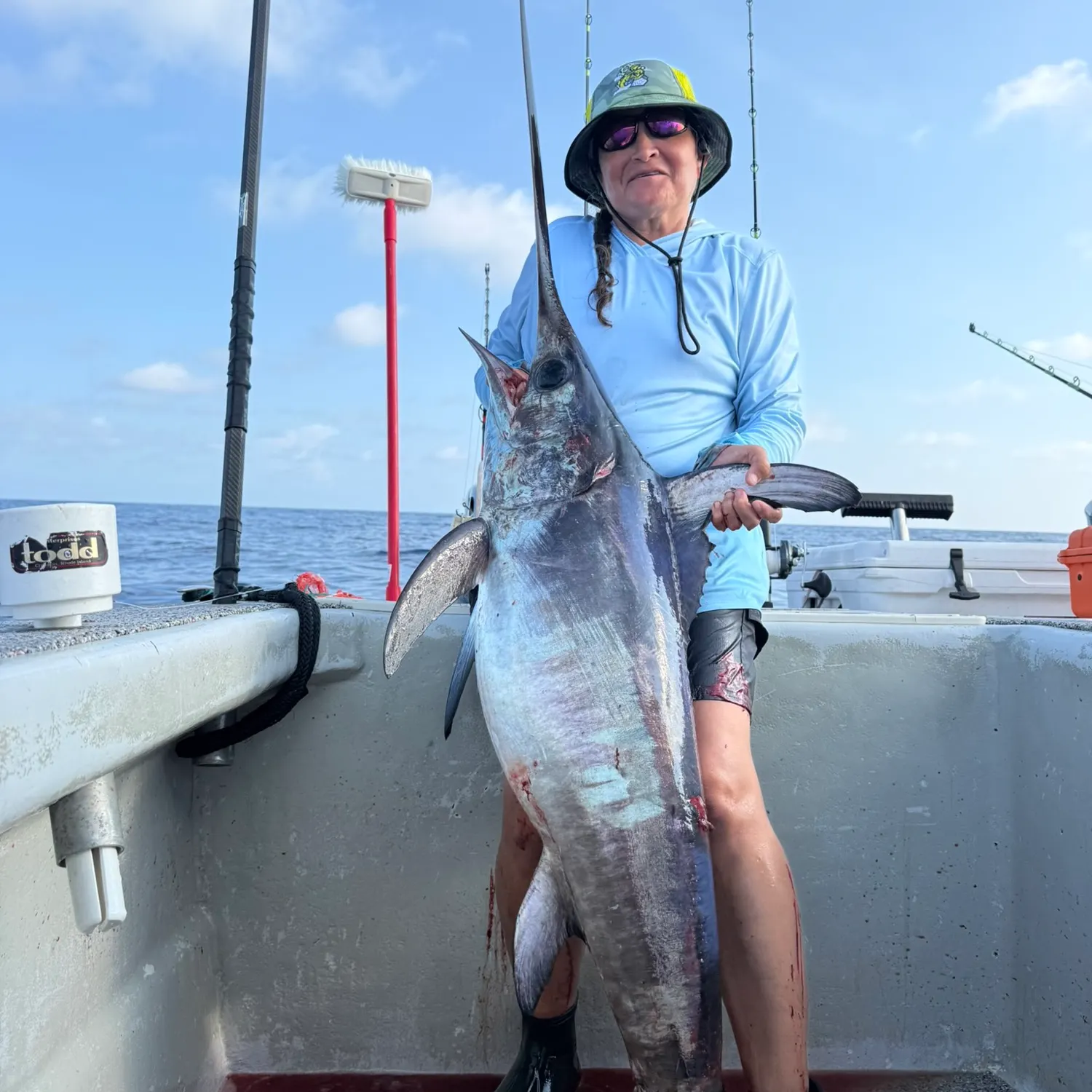 The most recent Swordfish catches on Fishbrain