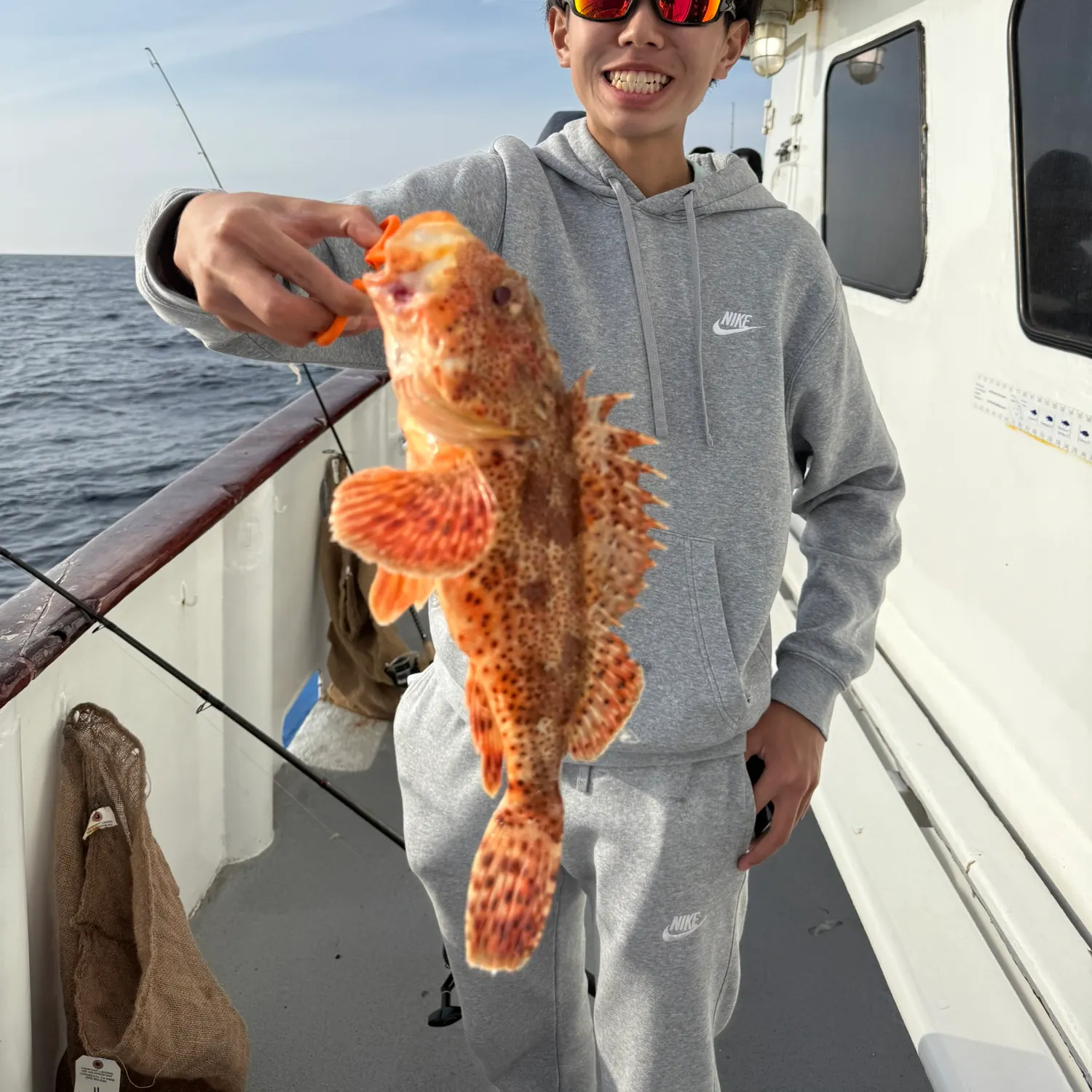 The most recent California scorpionfish catches on Fishbrain