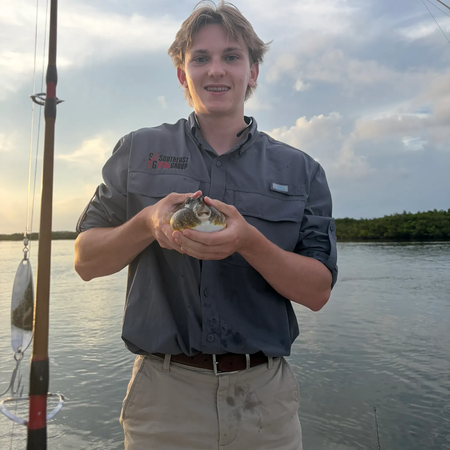 The most recent Checkered puffer catches on Fishbrain