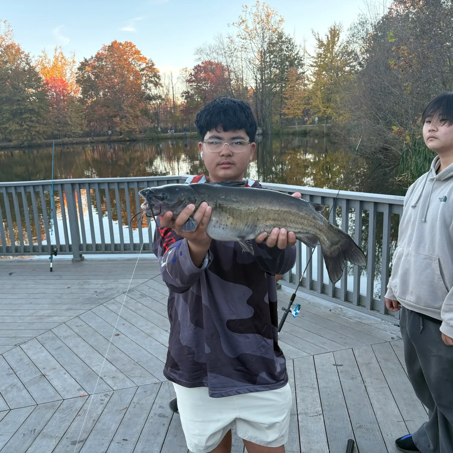 Channel catfish caught on Fishbrain