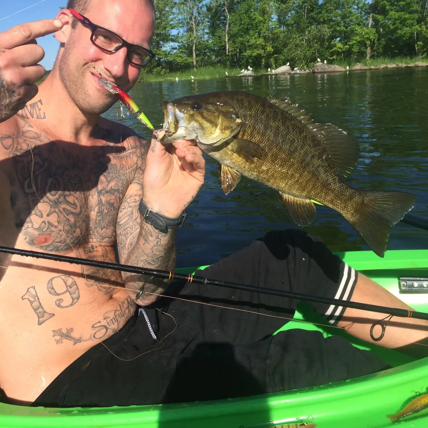 recently logged catches