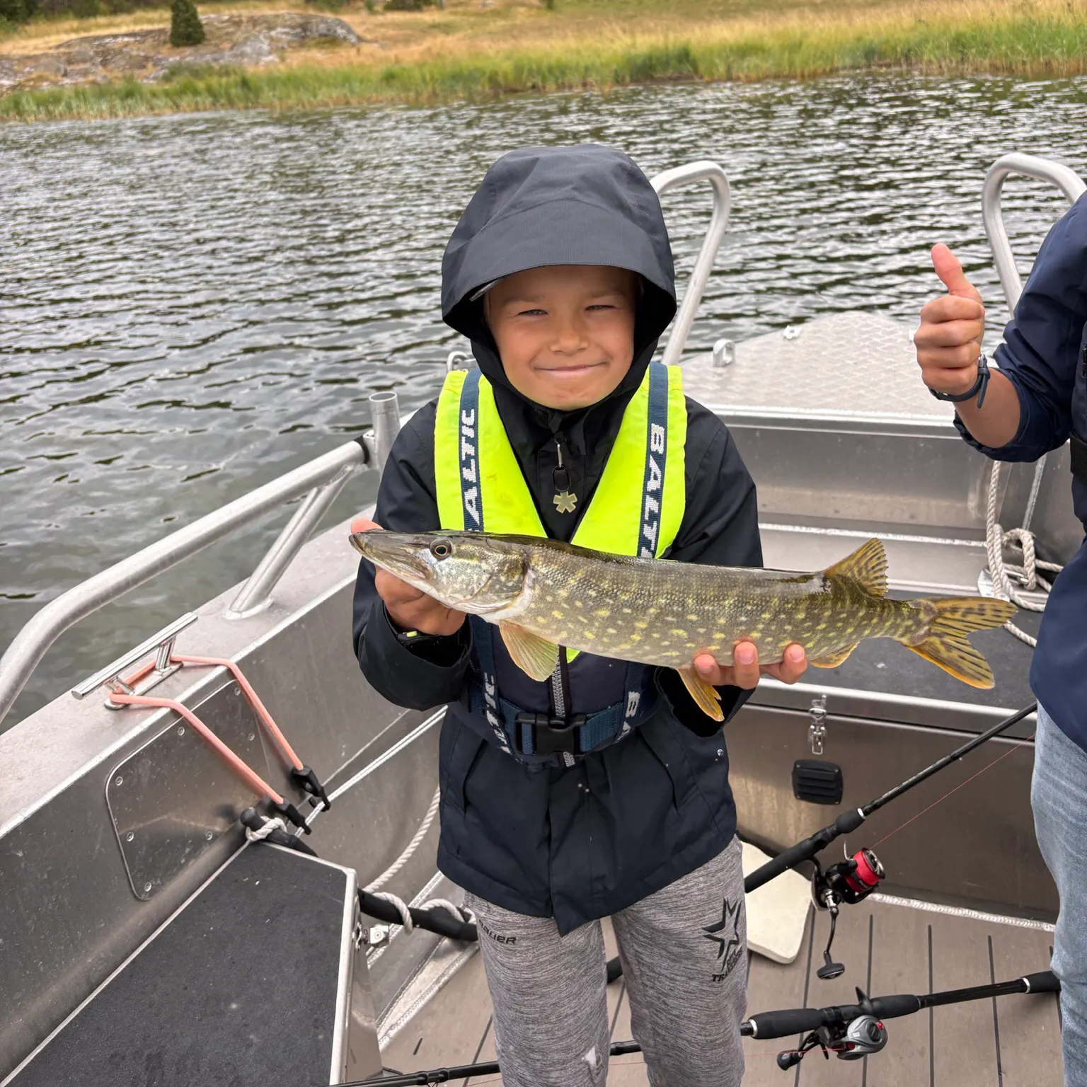 Northern pike caught on Fishbrain