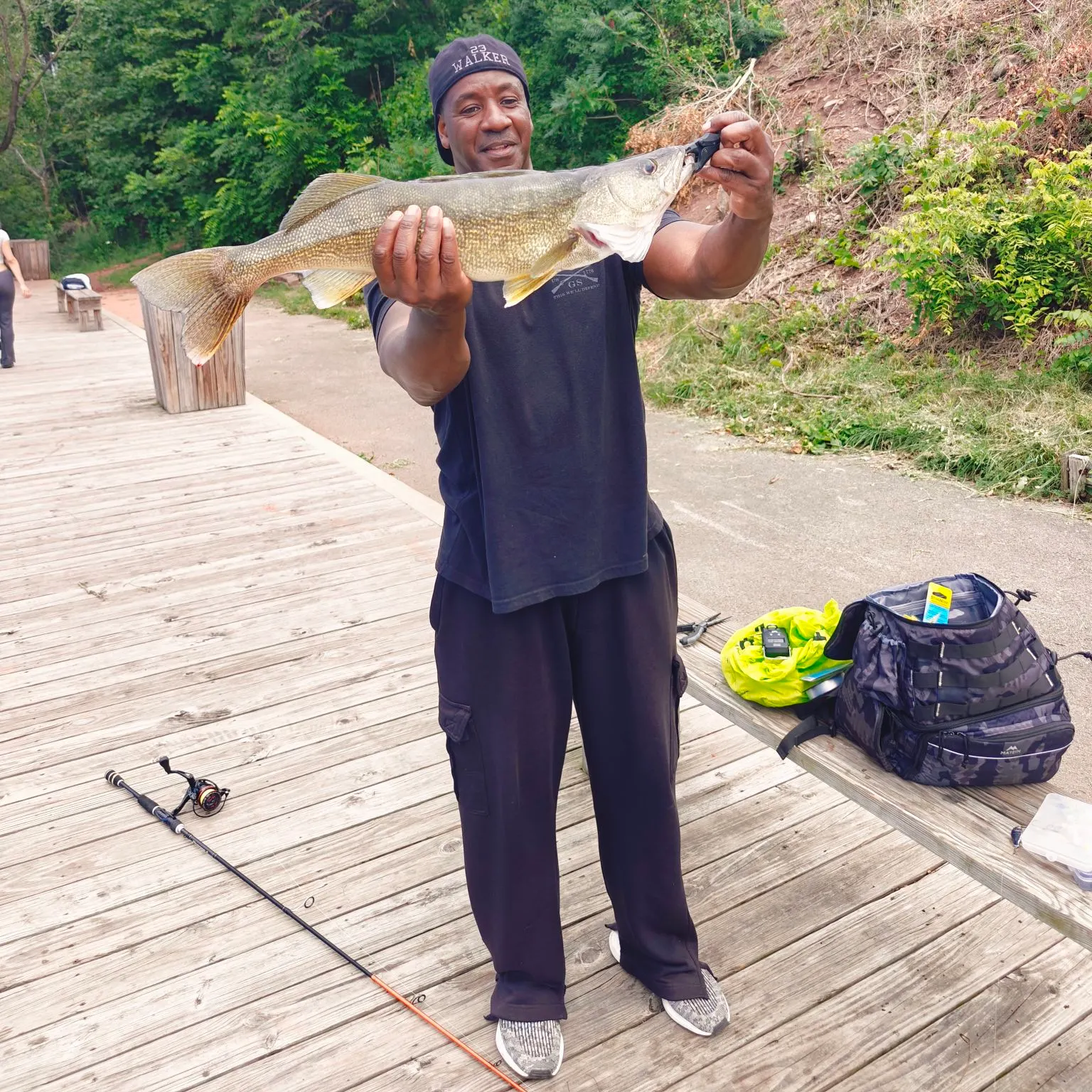 recently logged catches