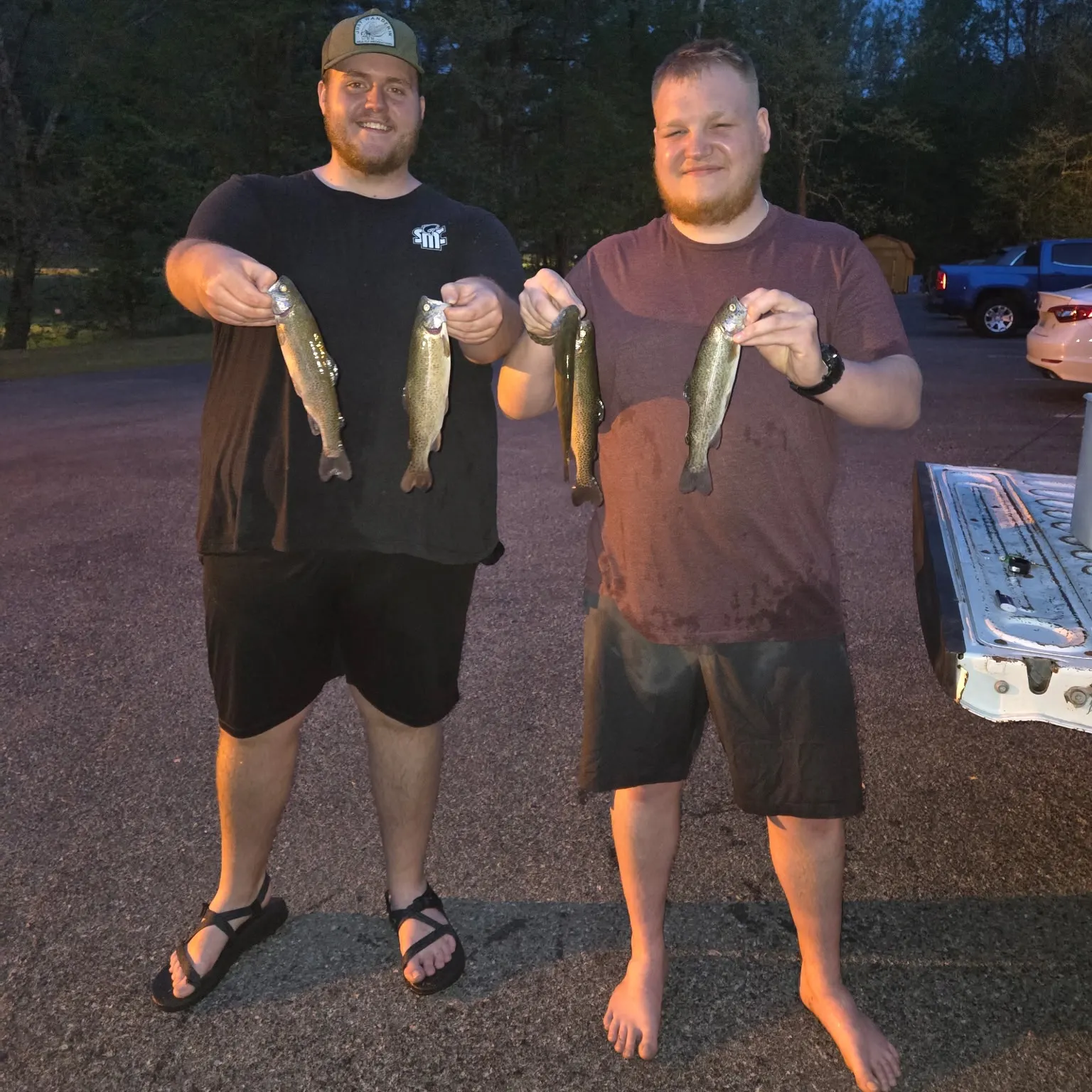 recently logged catches