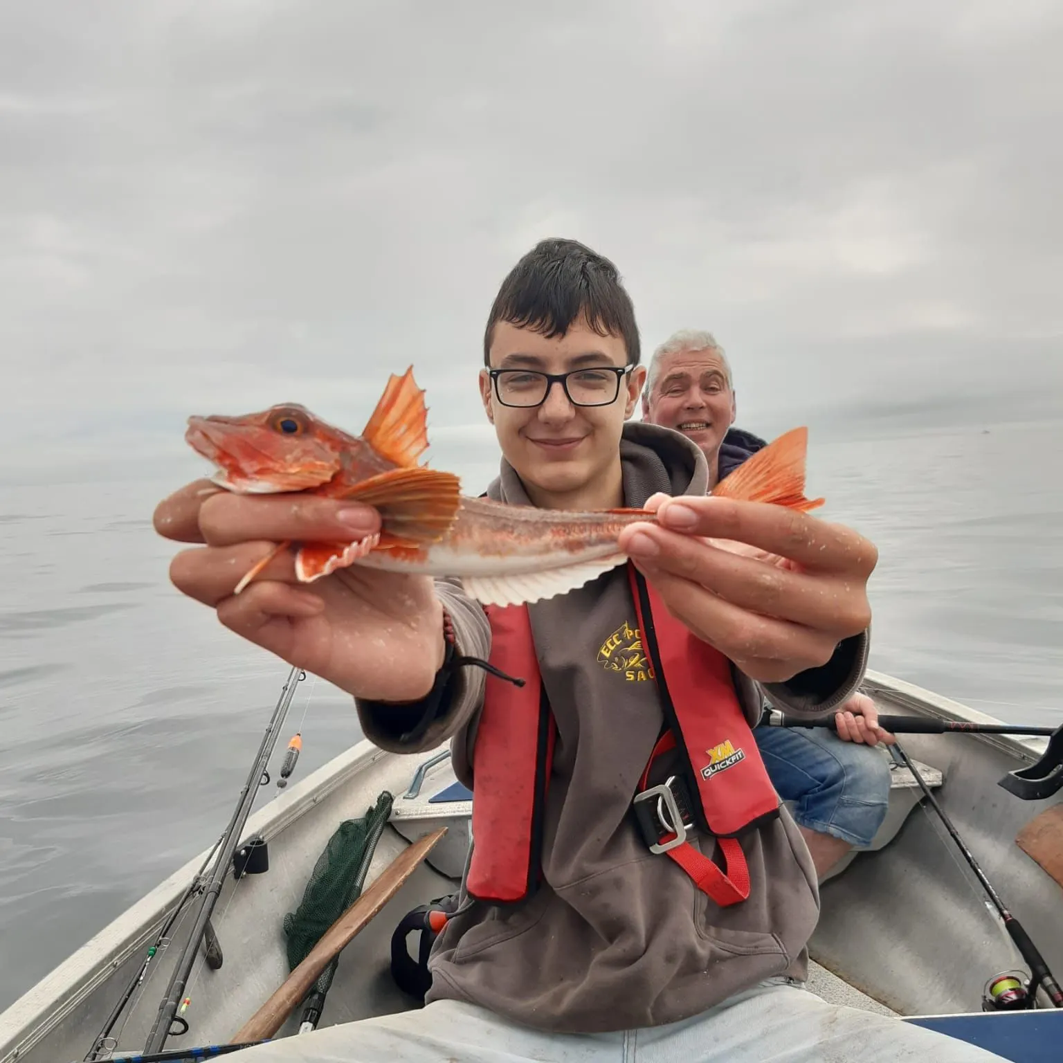 The most recent Red gurnard catches on Fishbrain