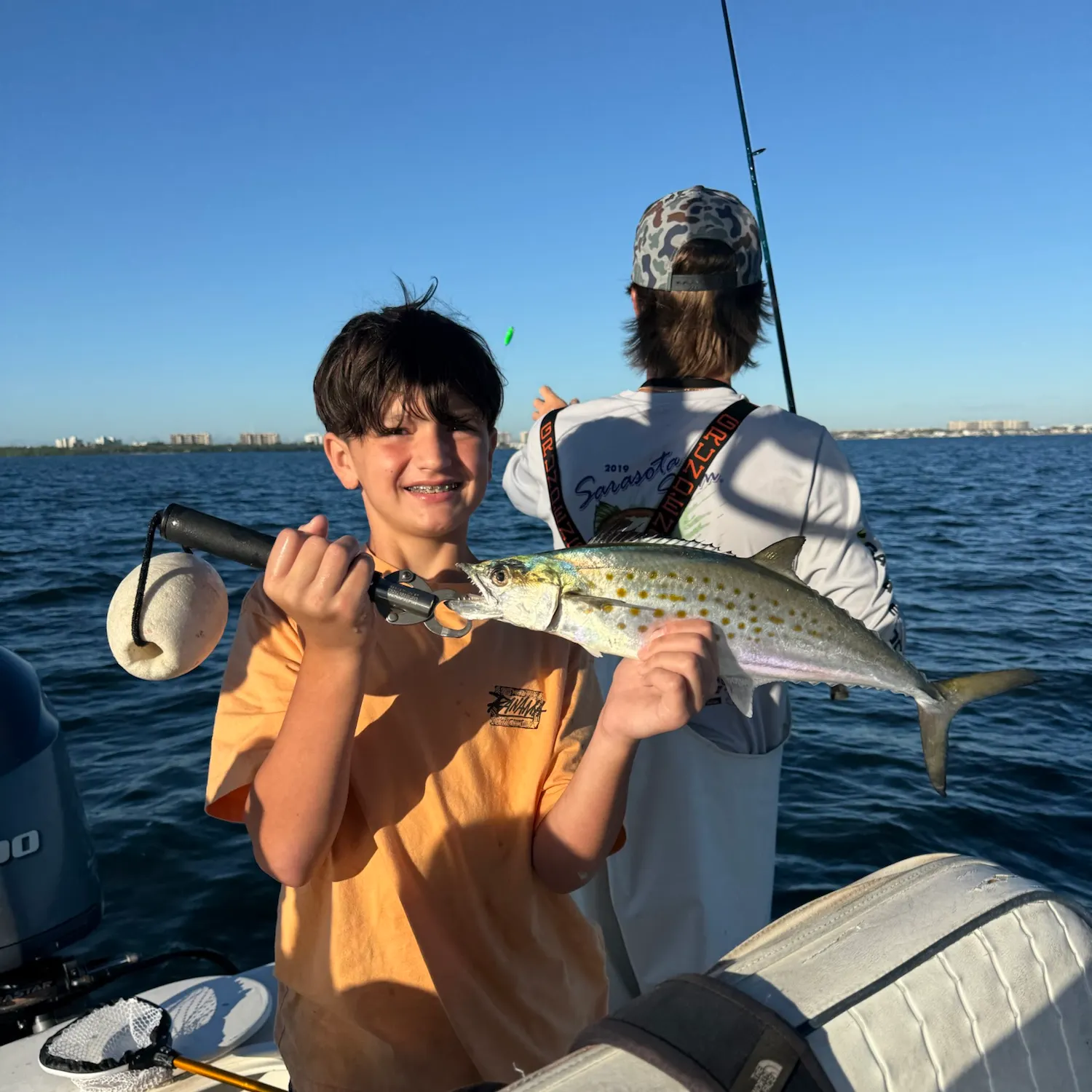 Spanish mackerel caught on Fishbrain
