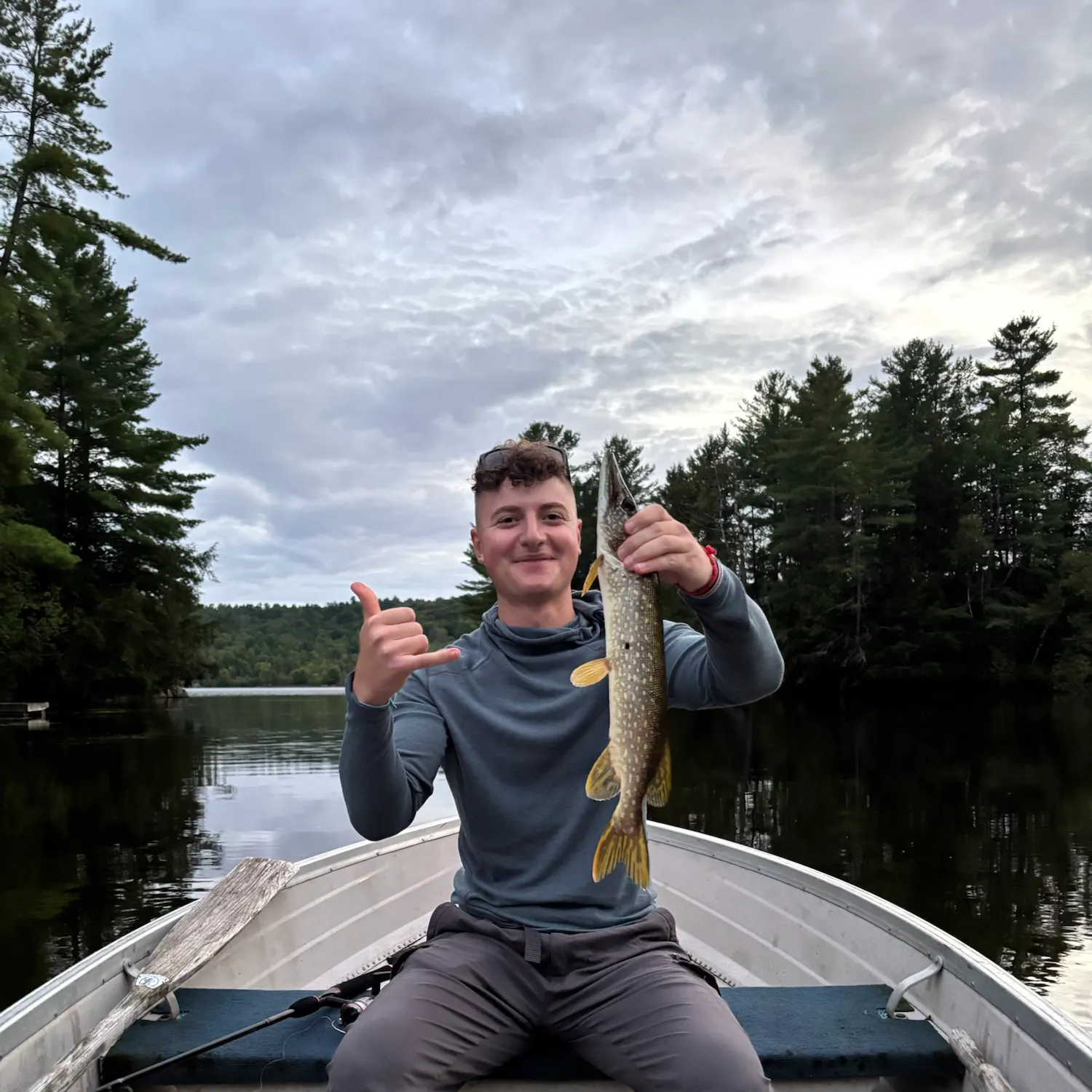 Northern pike caught on Fishbrain