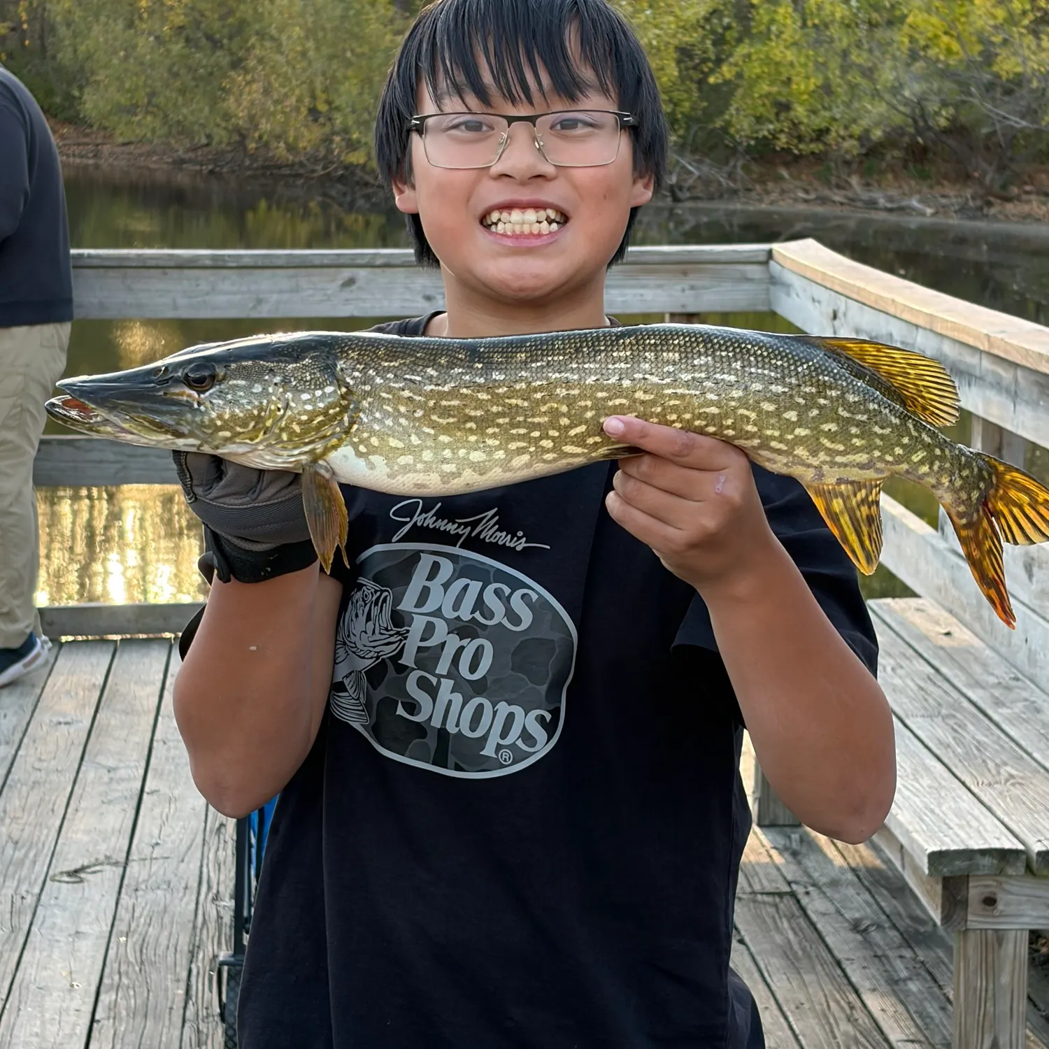 Northern pike caught on Fishbrain