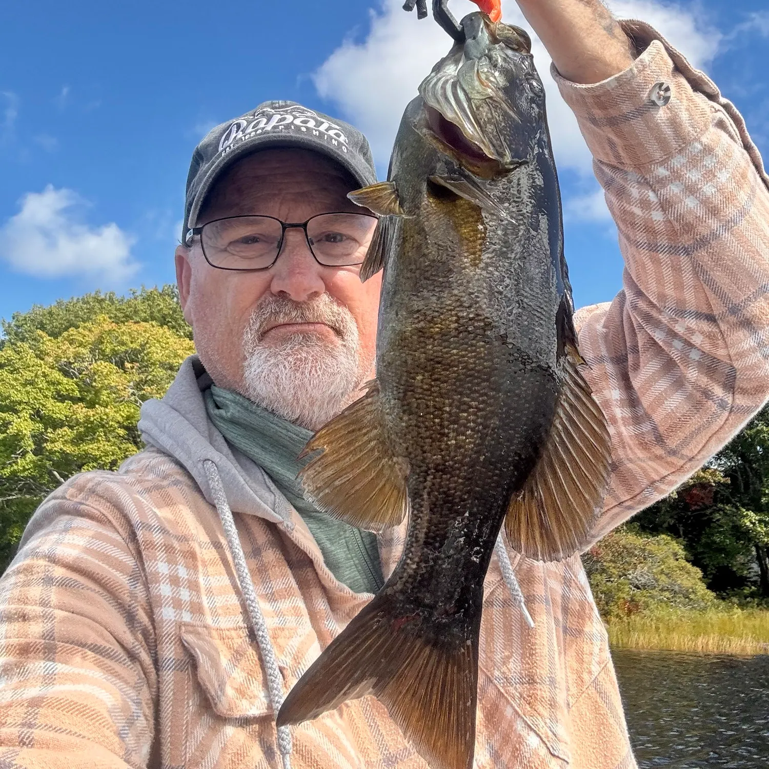 Smallmouth bass caught on Fishbrain
