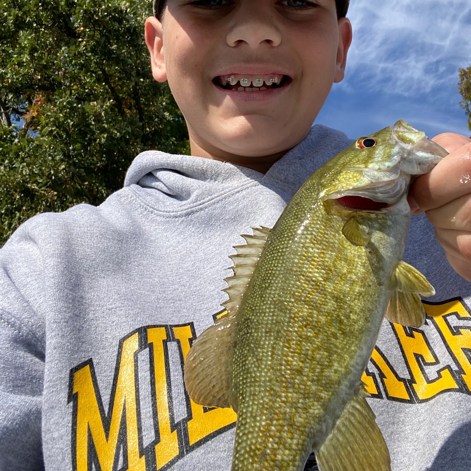 Smallmouth bass caught on Fishbrain