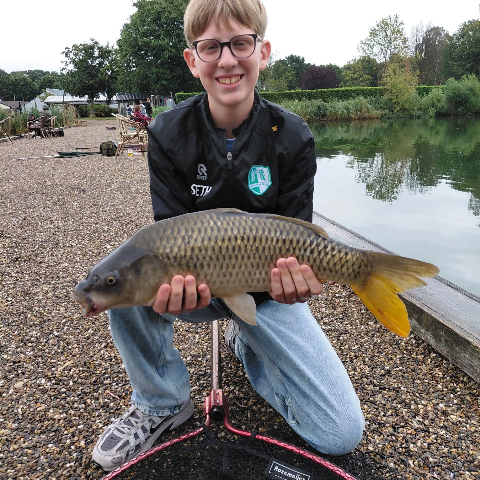 Common carp caught on Fishbrain