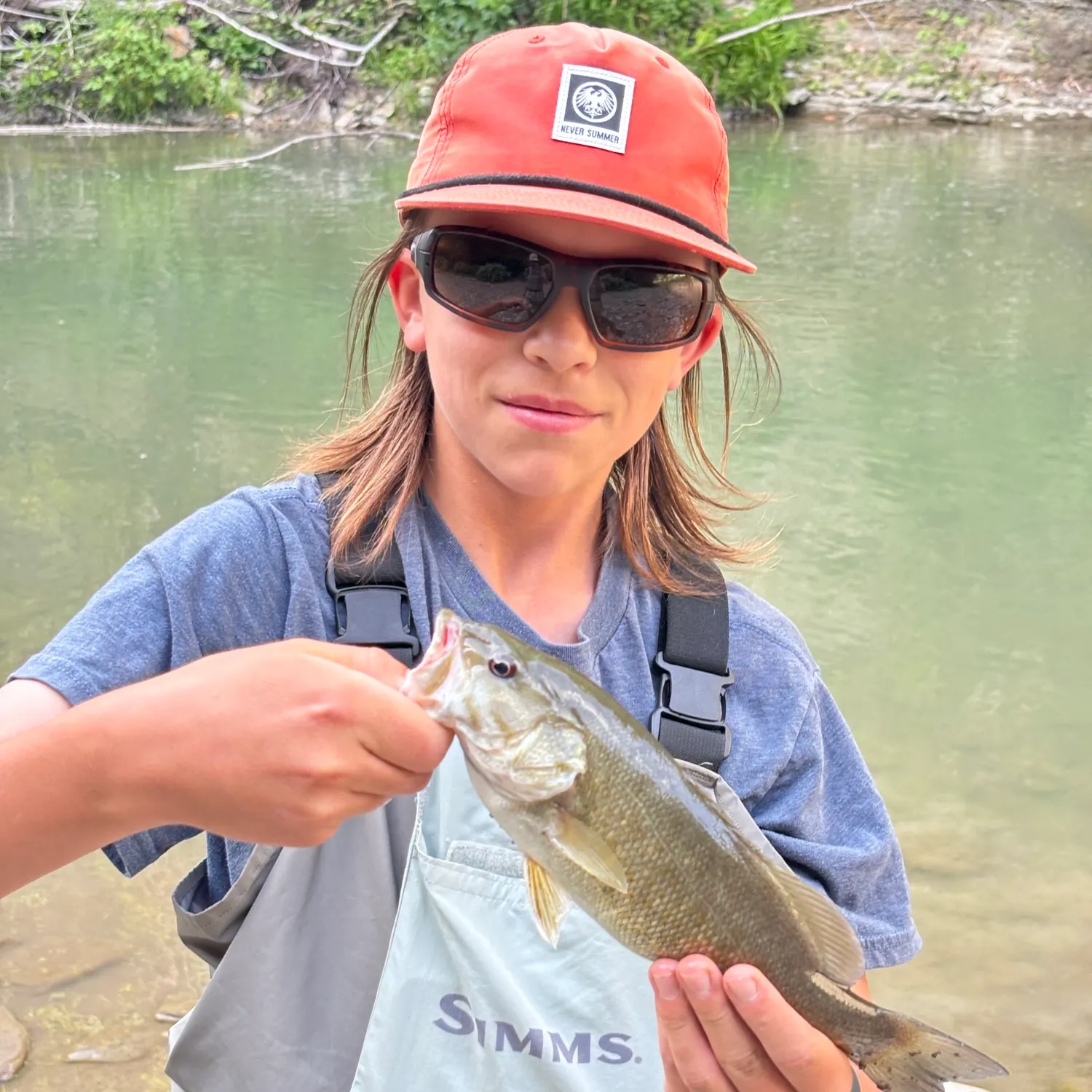 Smallmouth bass caught on Fishbrain