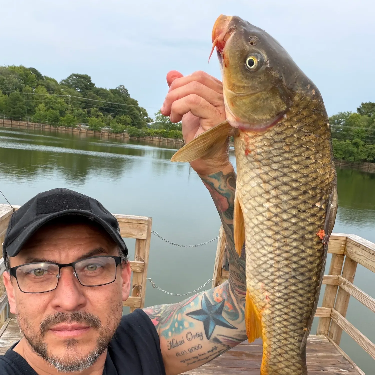 recently logged catches
