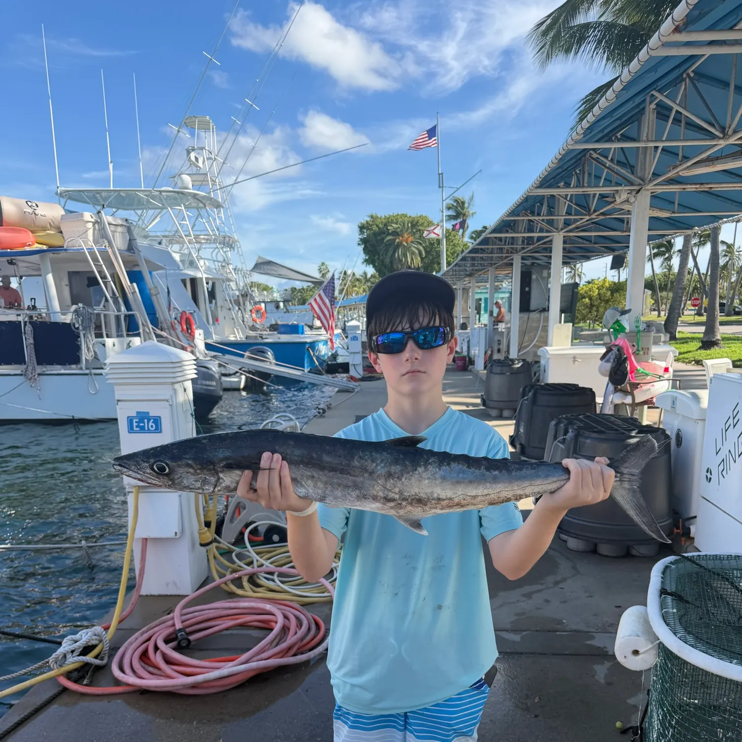King mackerel caught on Fishbrain