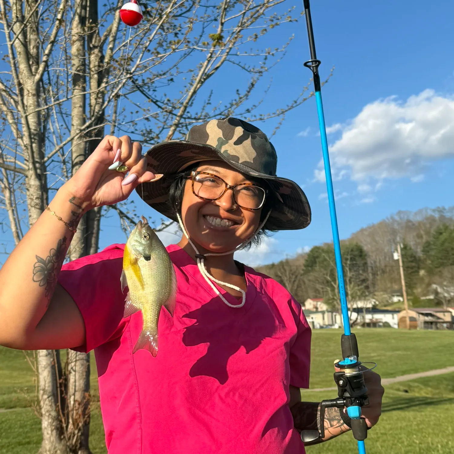 recently logged catches