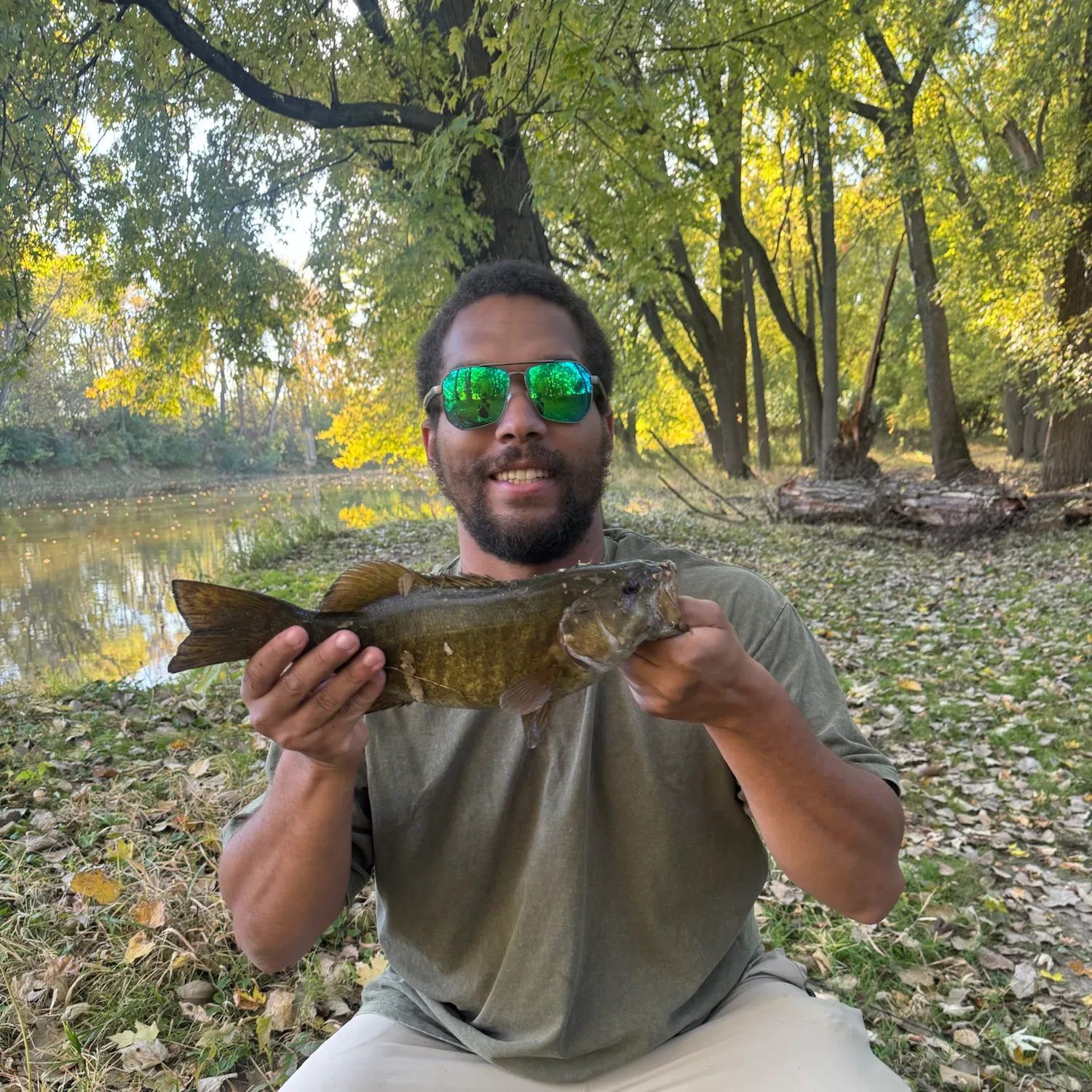 Smallmouth bass caught on Fishbrain