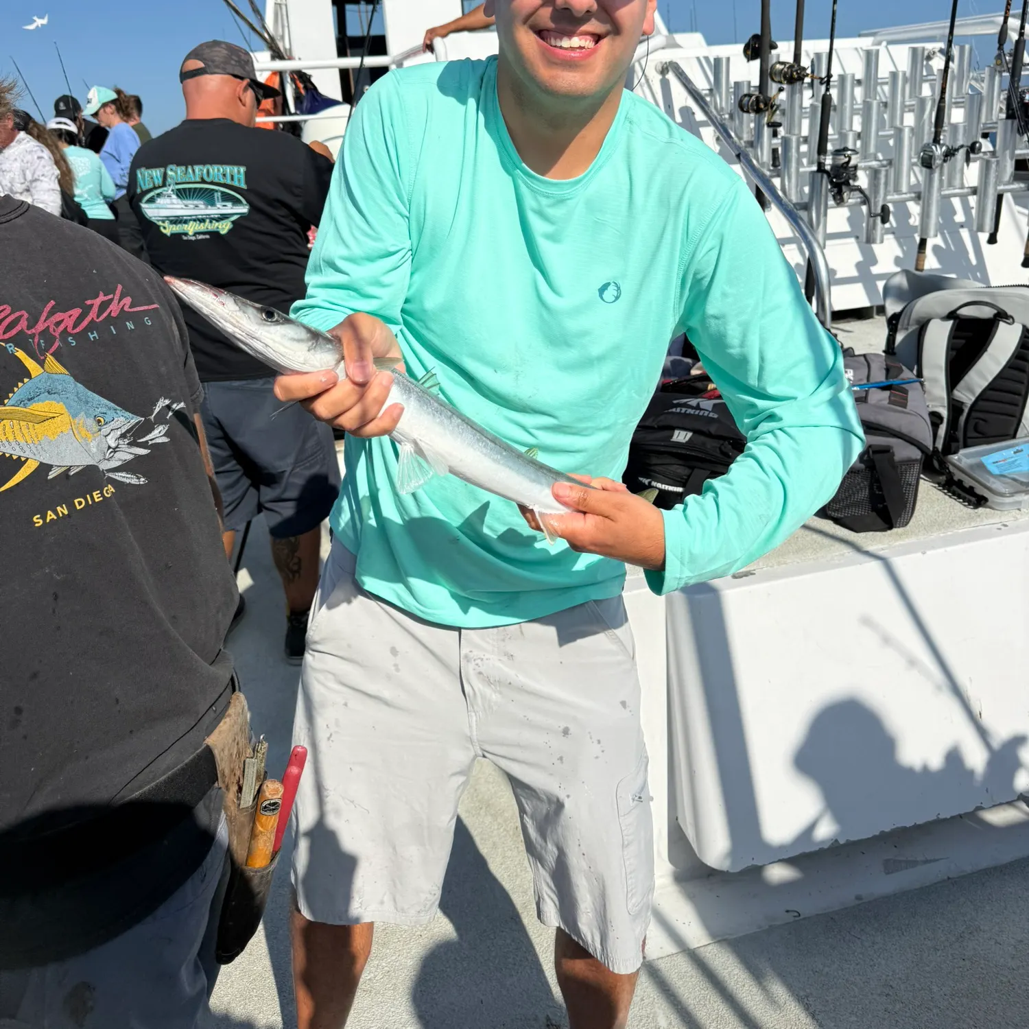 The most recent Pacific barracuda catches on Fishbrain