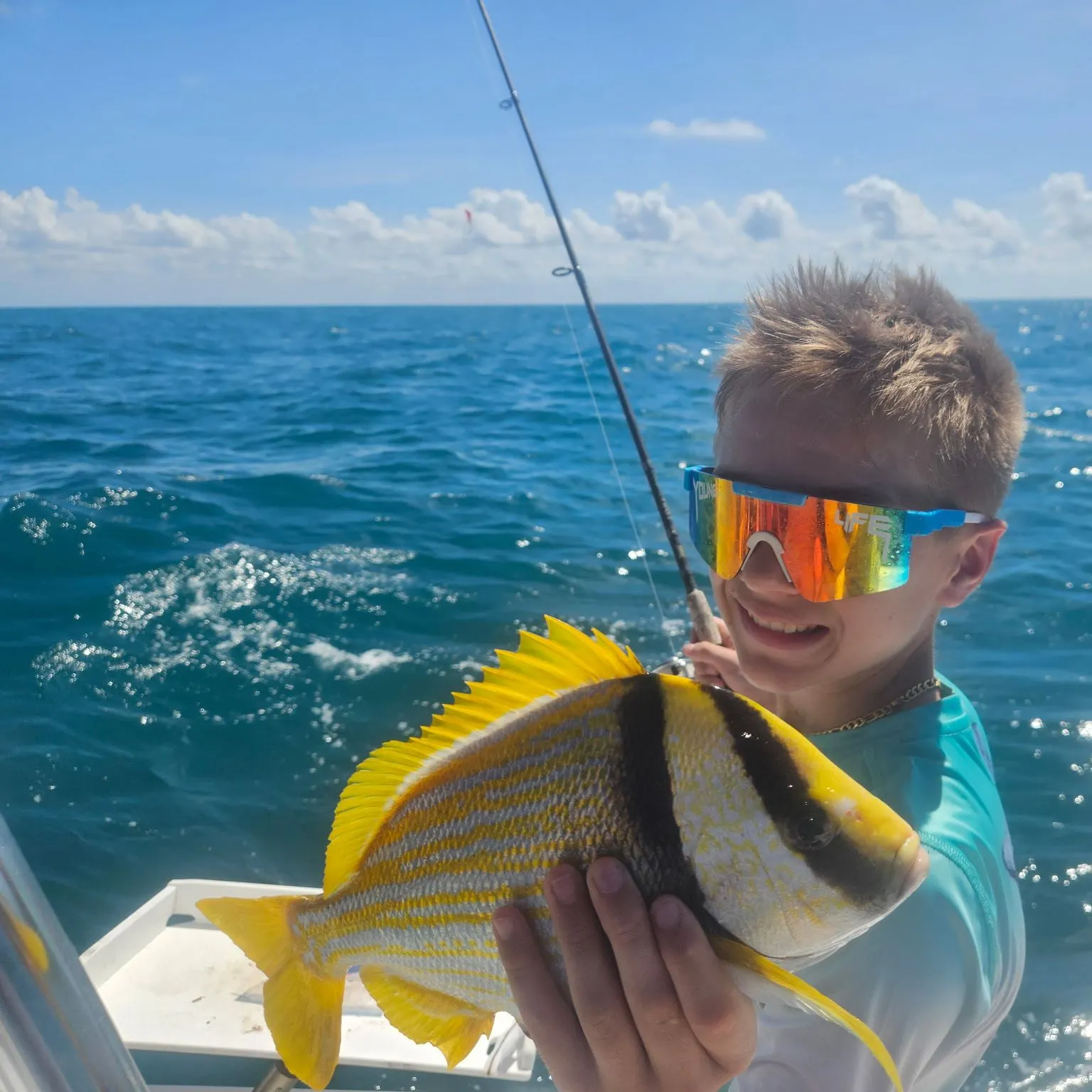 The most recent Atlantic porkfish catches on Fishbrain
