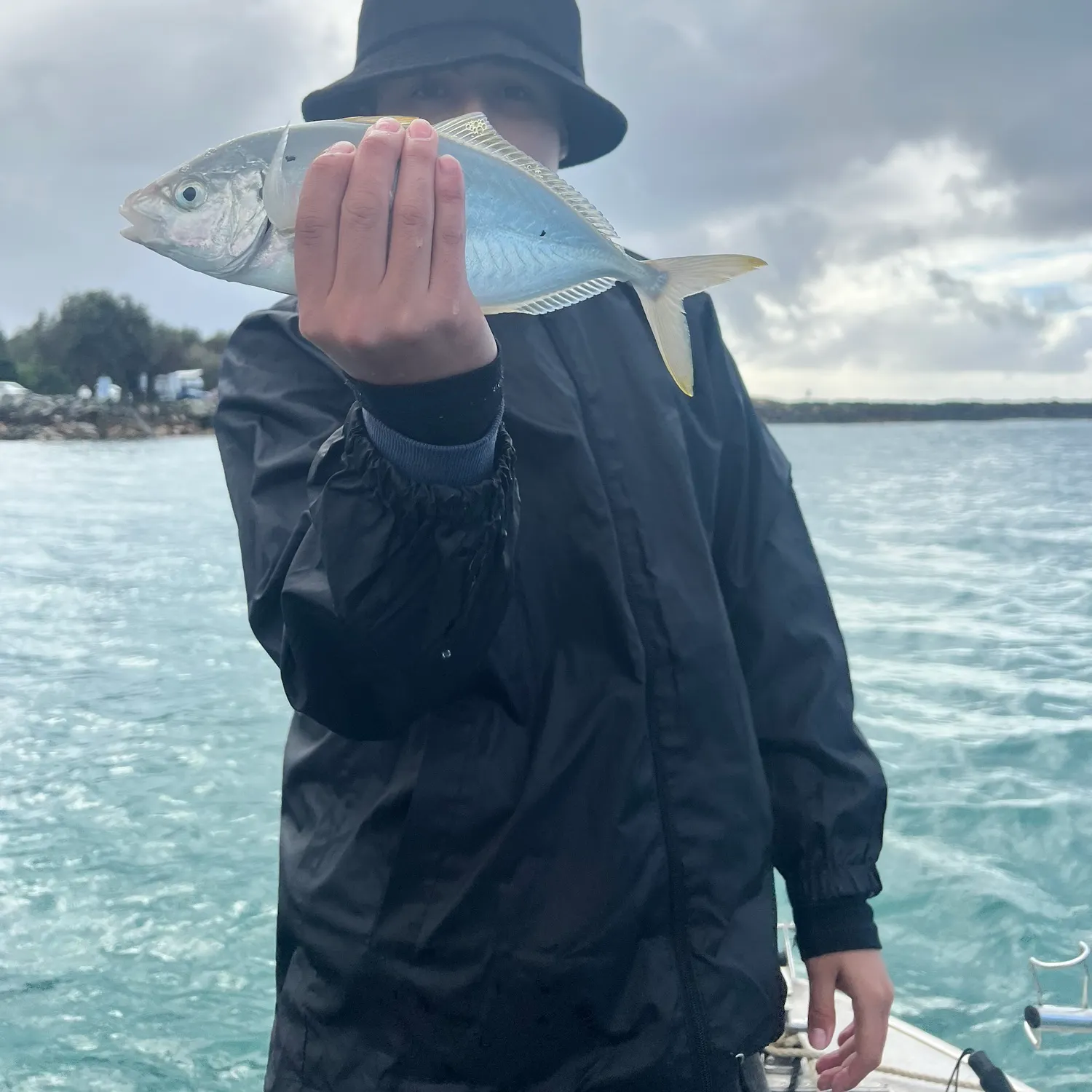 White trevally caught on Fishbrain