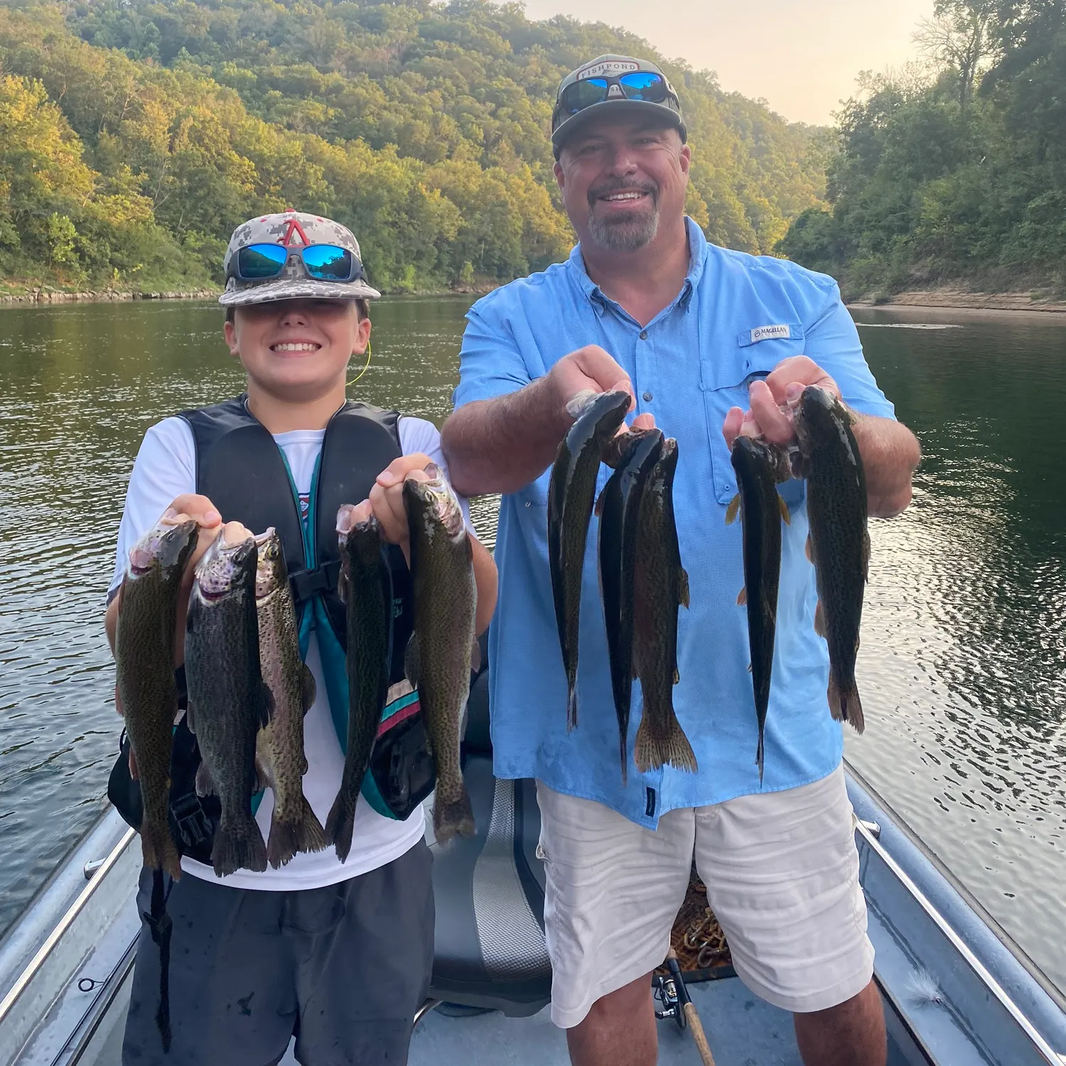 recently logged catches