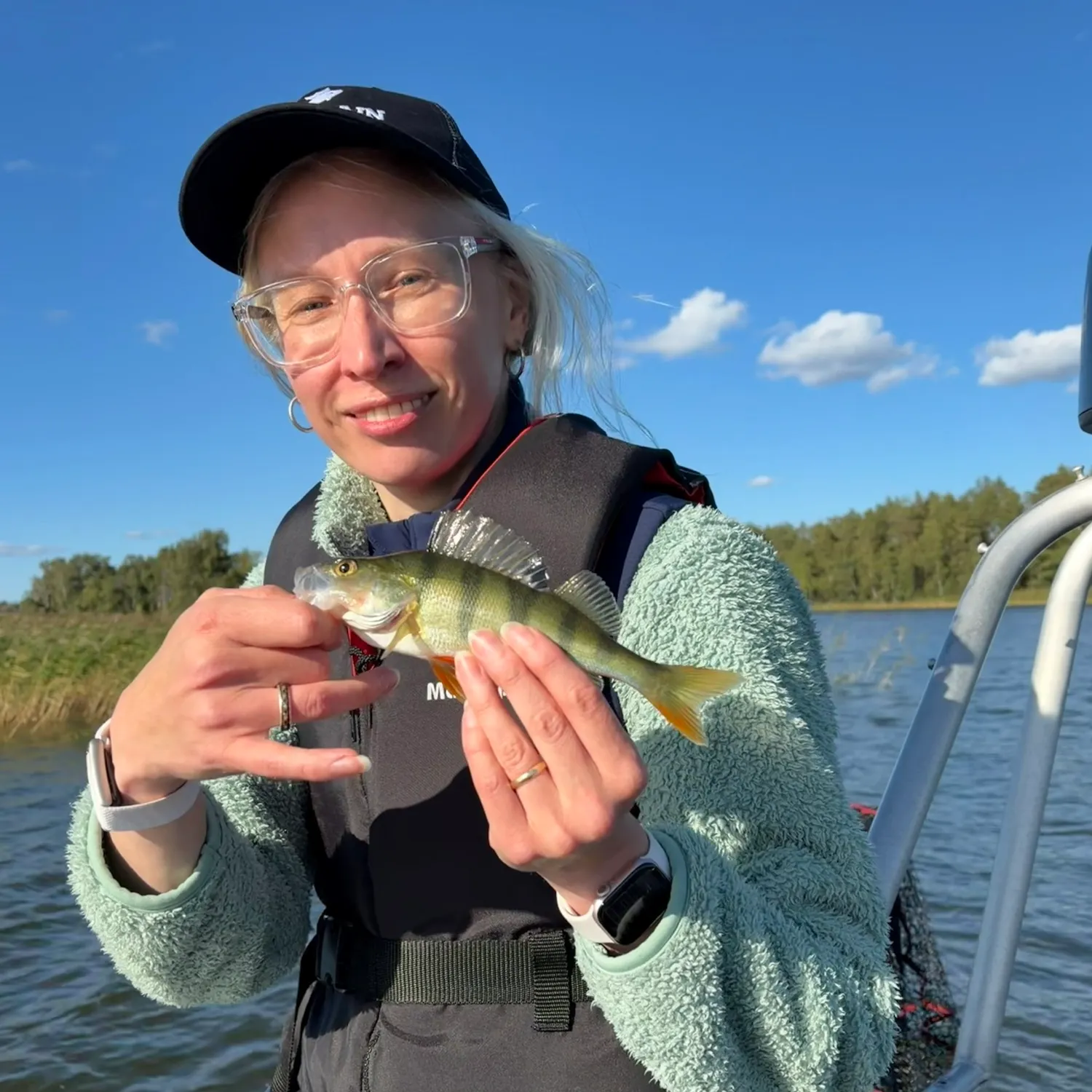 European perch caught on Fishbrain