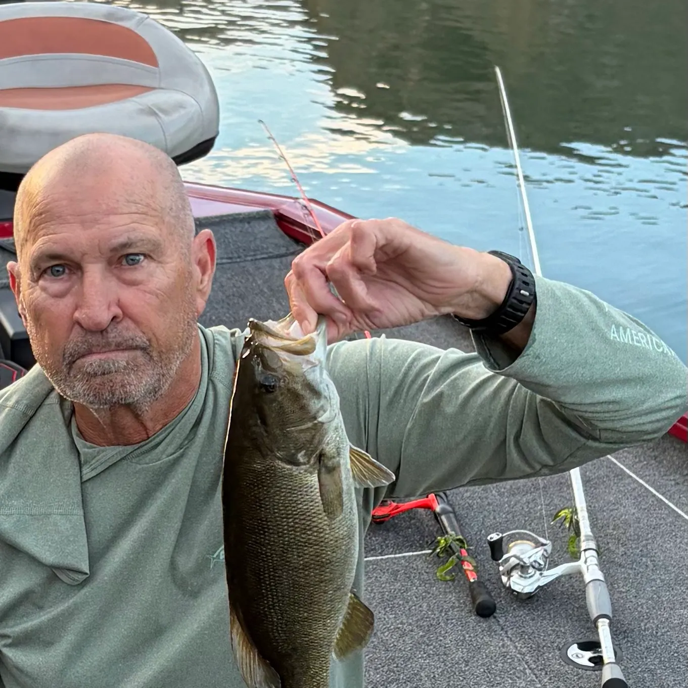 Smallmouth bass caught on Fishbrain