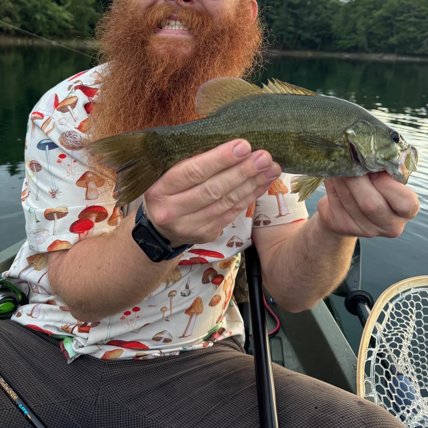 Smallmouth bass caught on Fishbrain