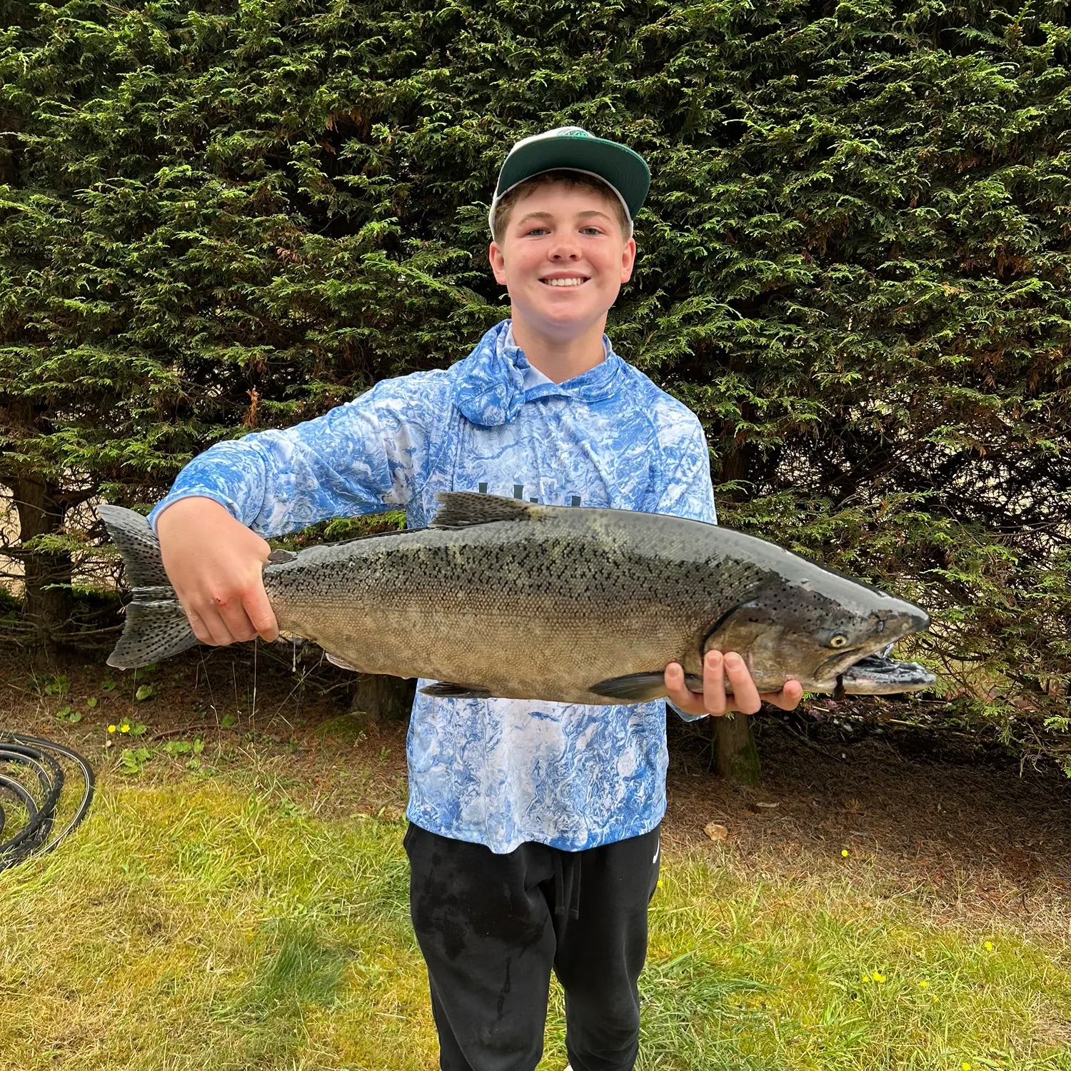 Chinook salmon caught on Fishbrain