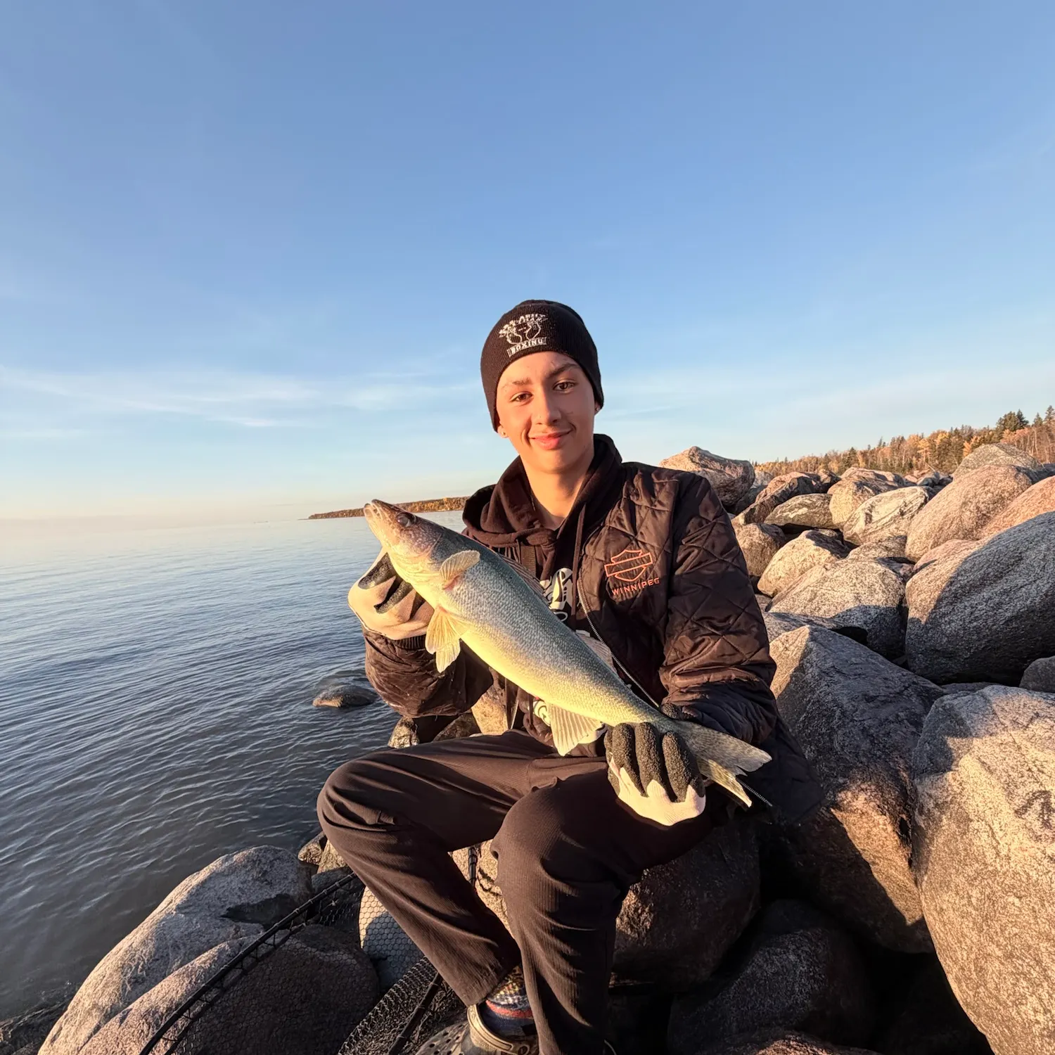 Walleye caught on Fishbrain