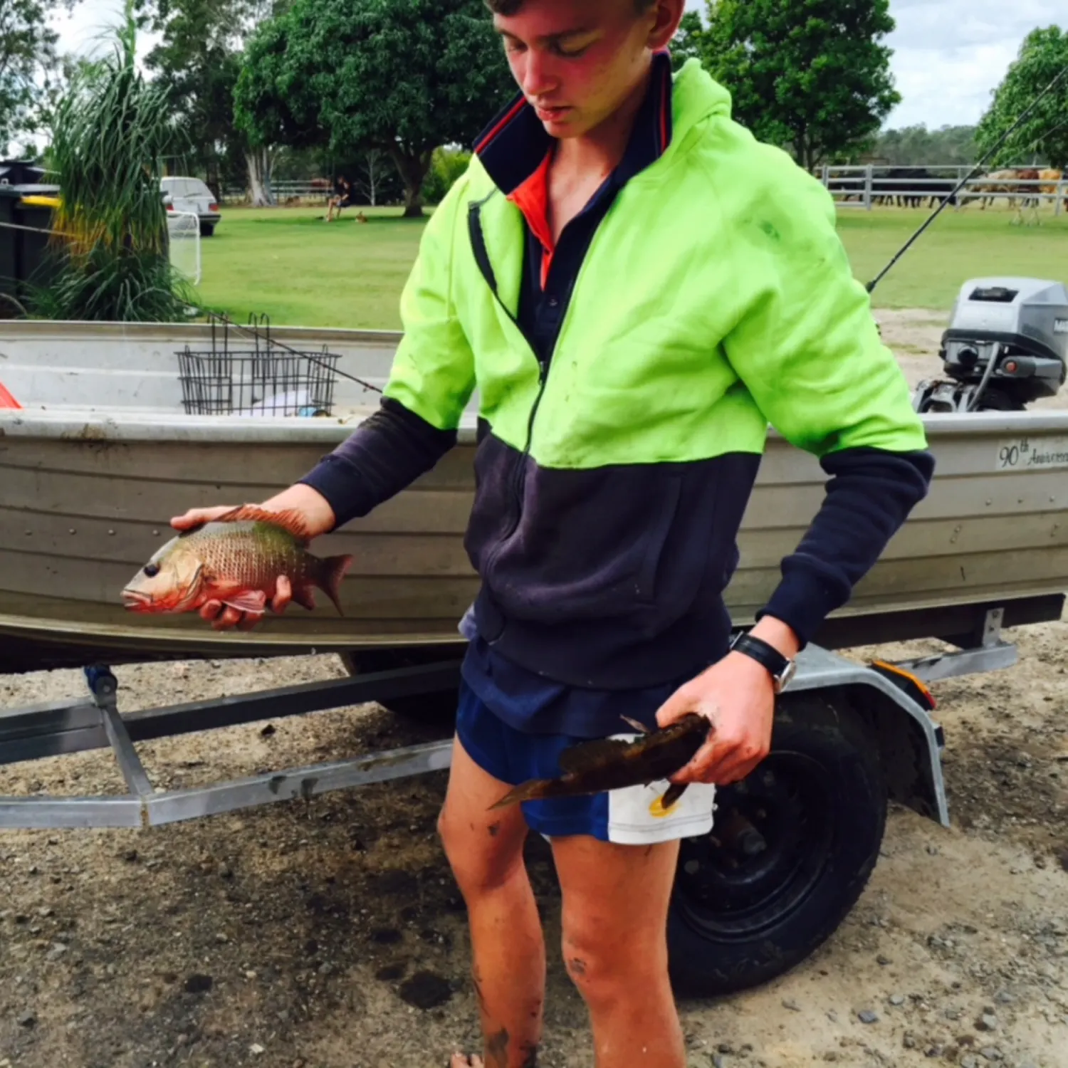 recently logged catches