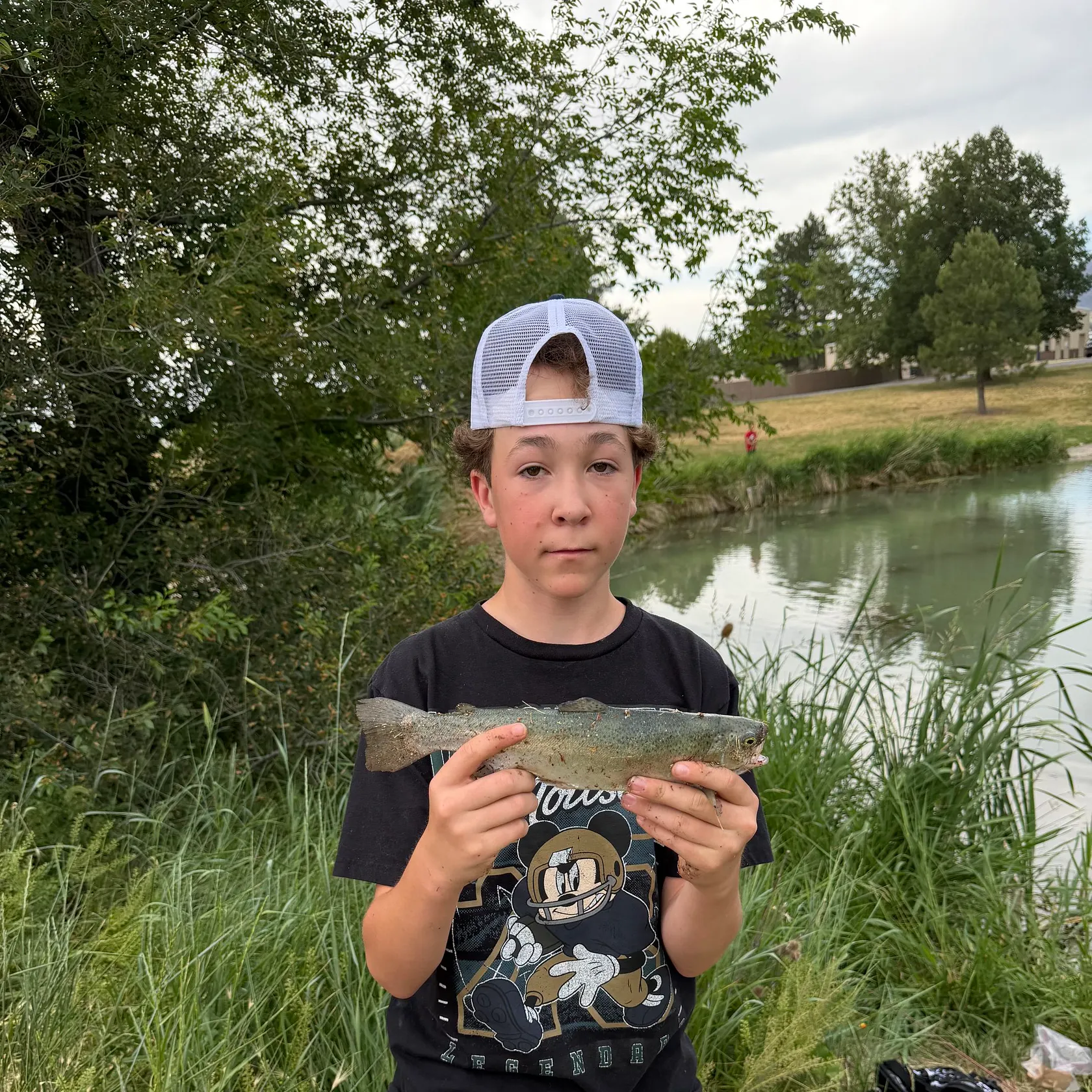Rainbow trout caught on Fishbrain