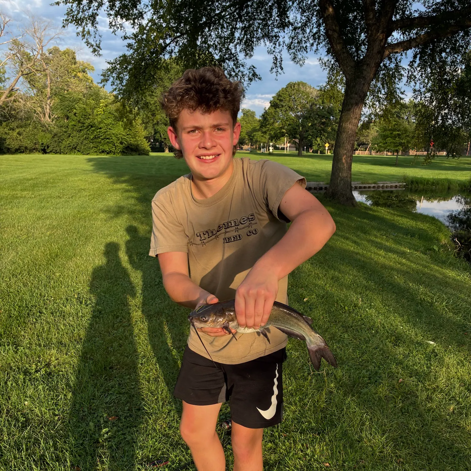 Channel catfish caught on Fishbrain