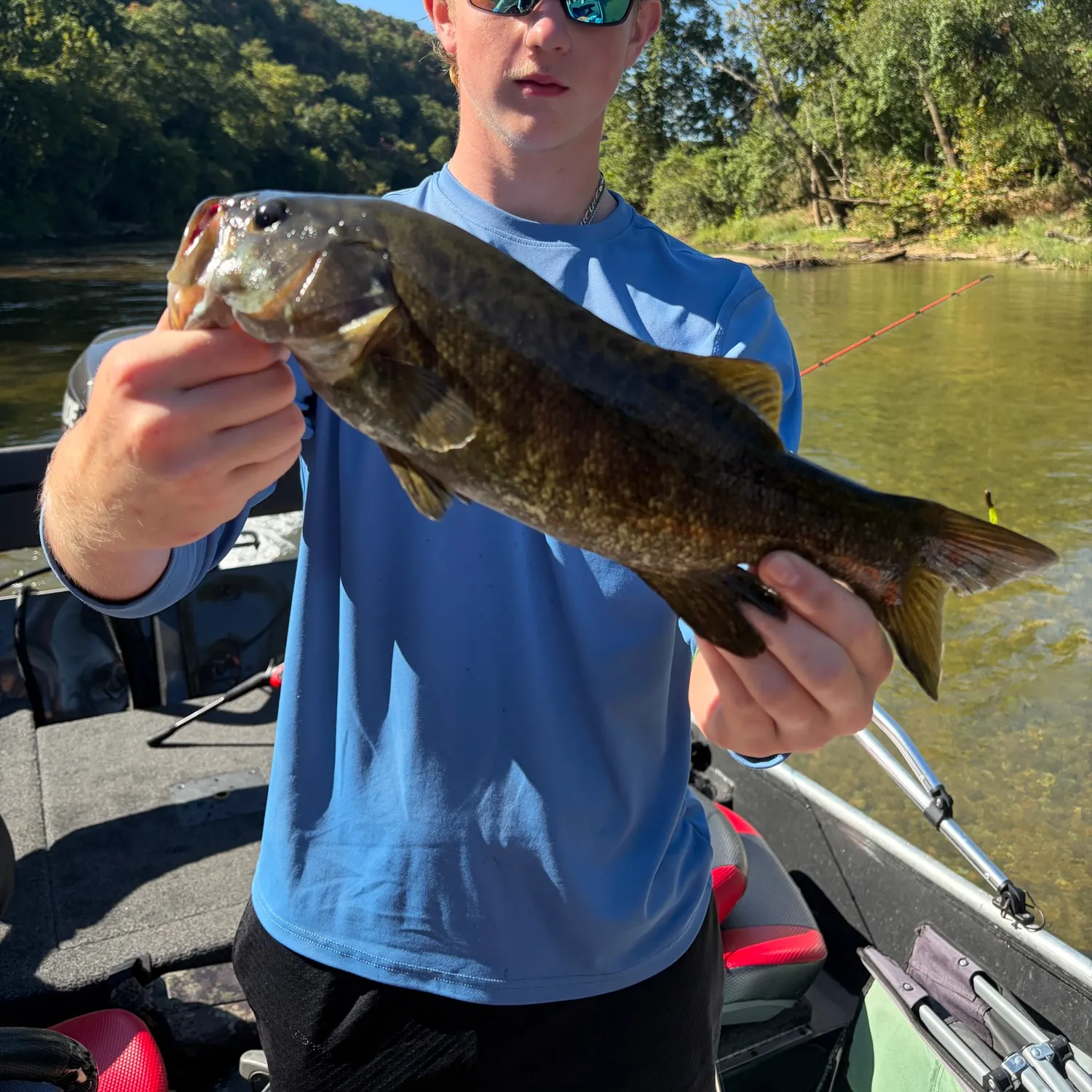 Smallmouth bass caught on Fishbrain