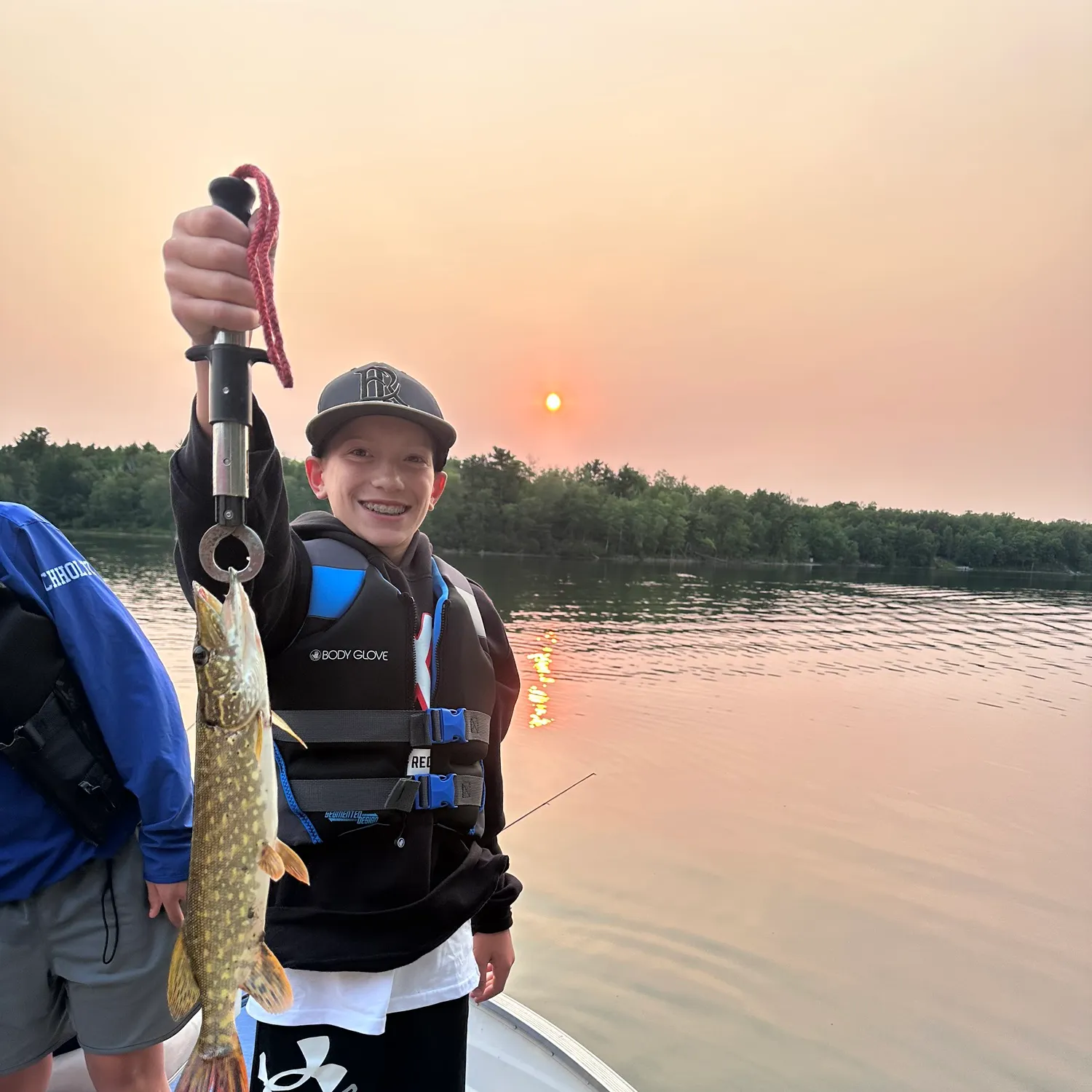 Northern pike caught on Fishbrain