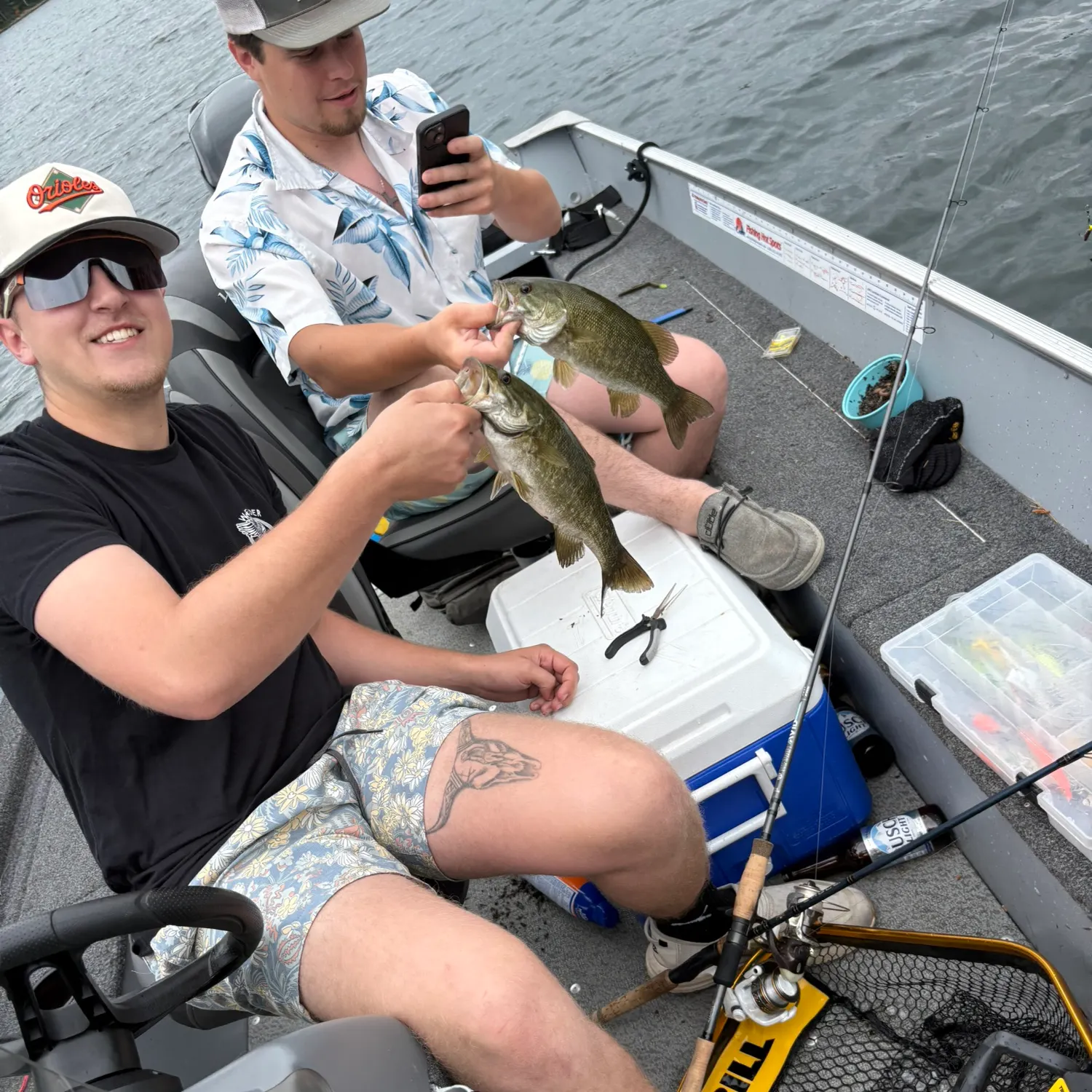 recently logged catches