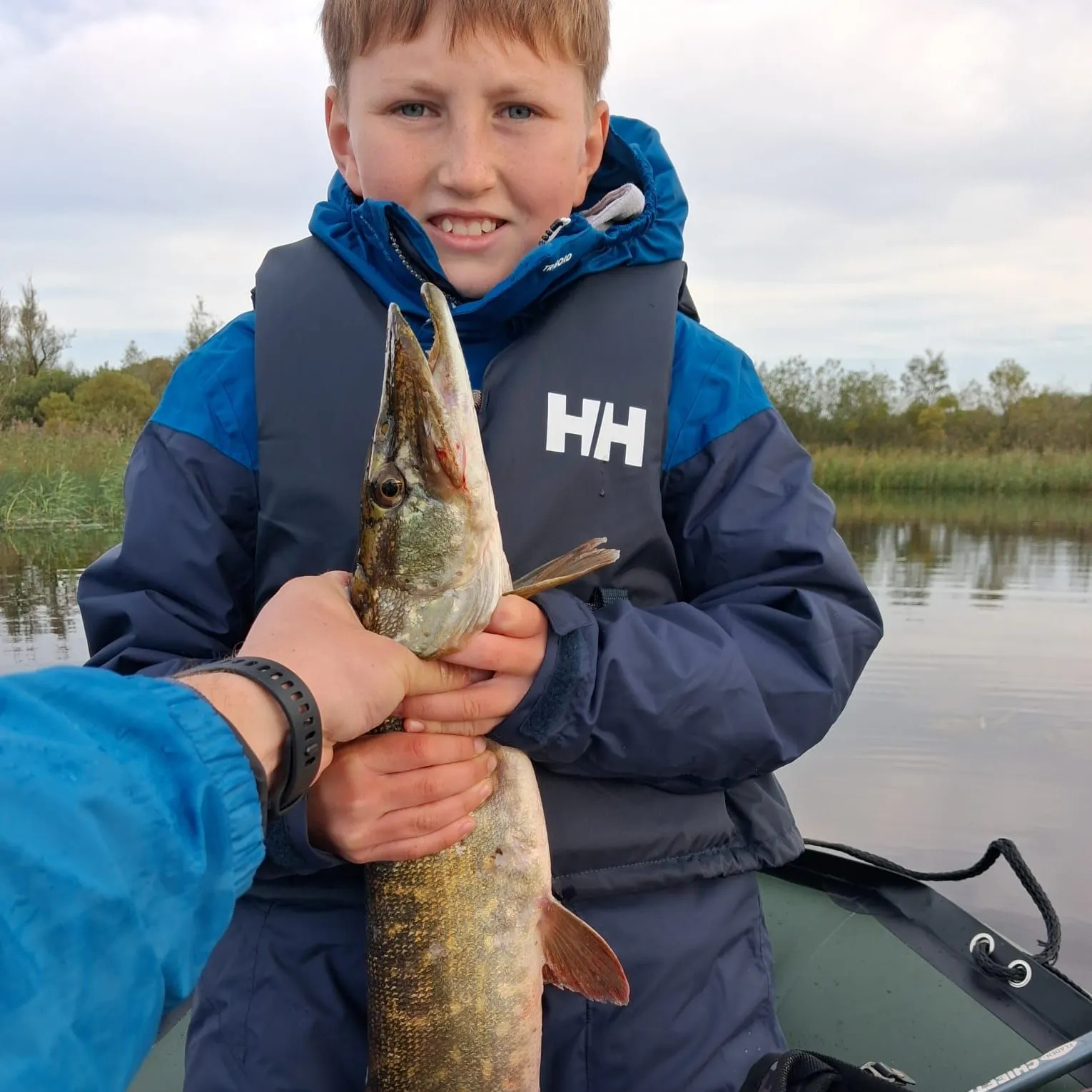 Northern pike caught on Fishbrain