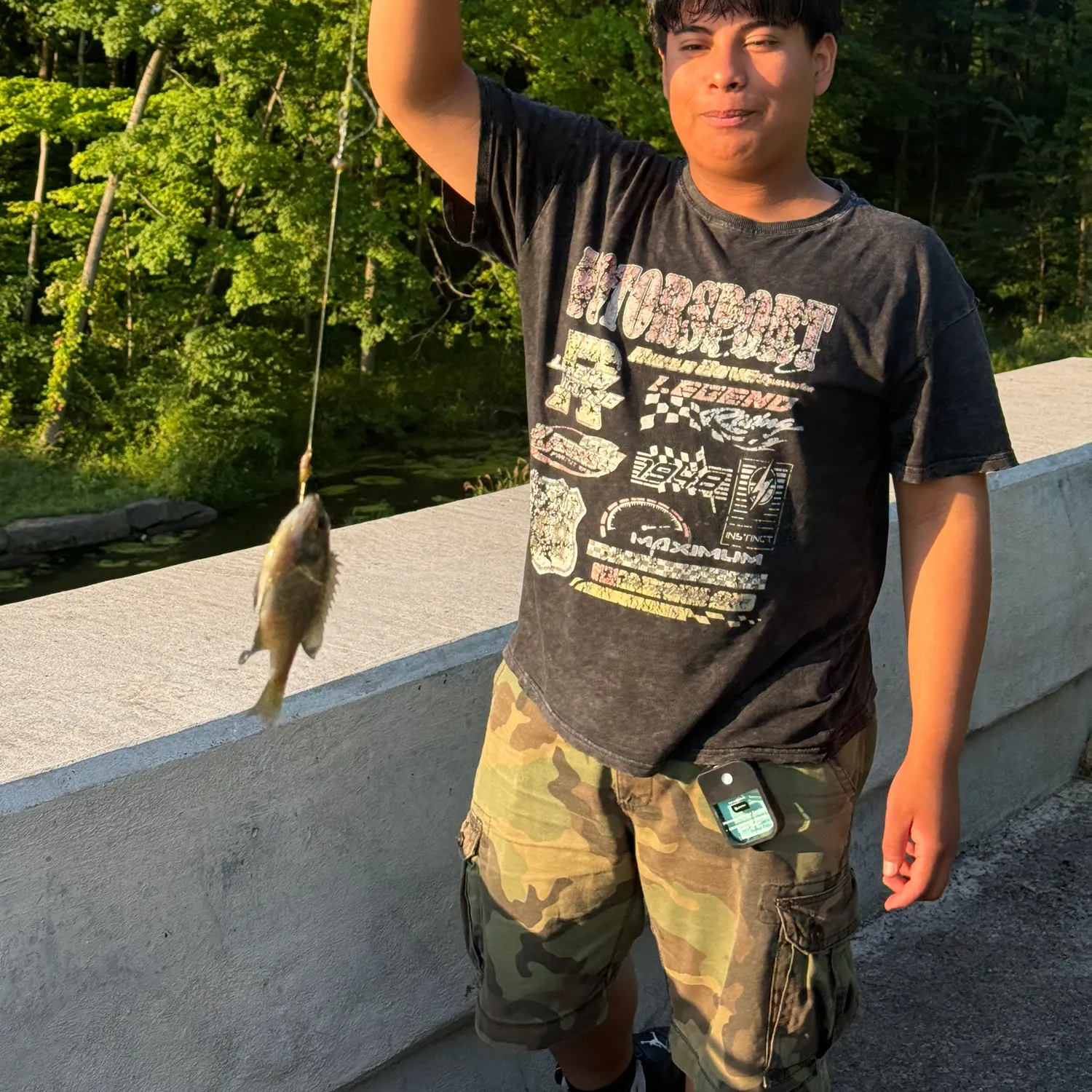 recently logged catches