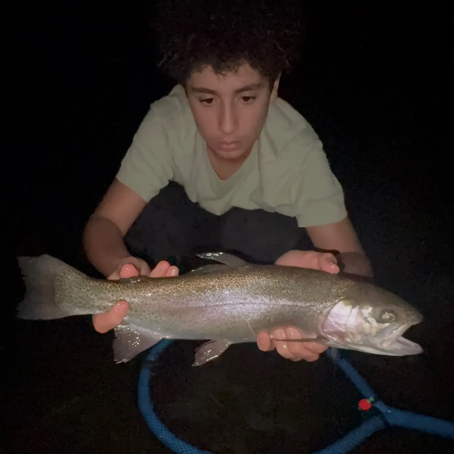 Rainbow trout caught on Fishbrain