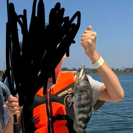 Spotted bass caught on Fishbrain