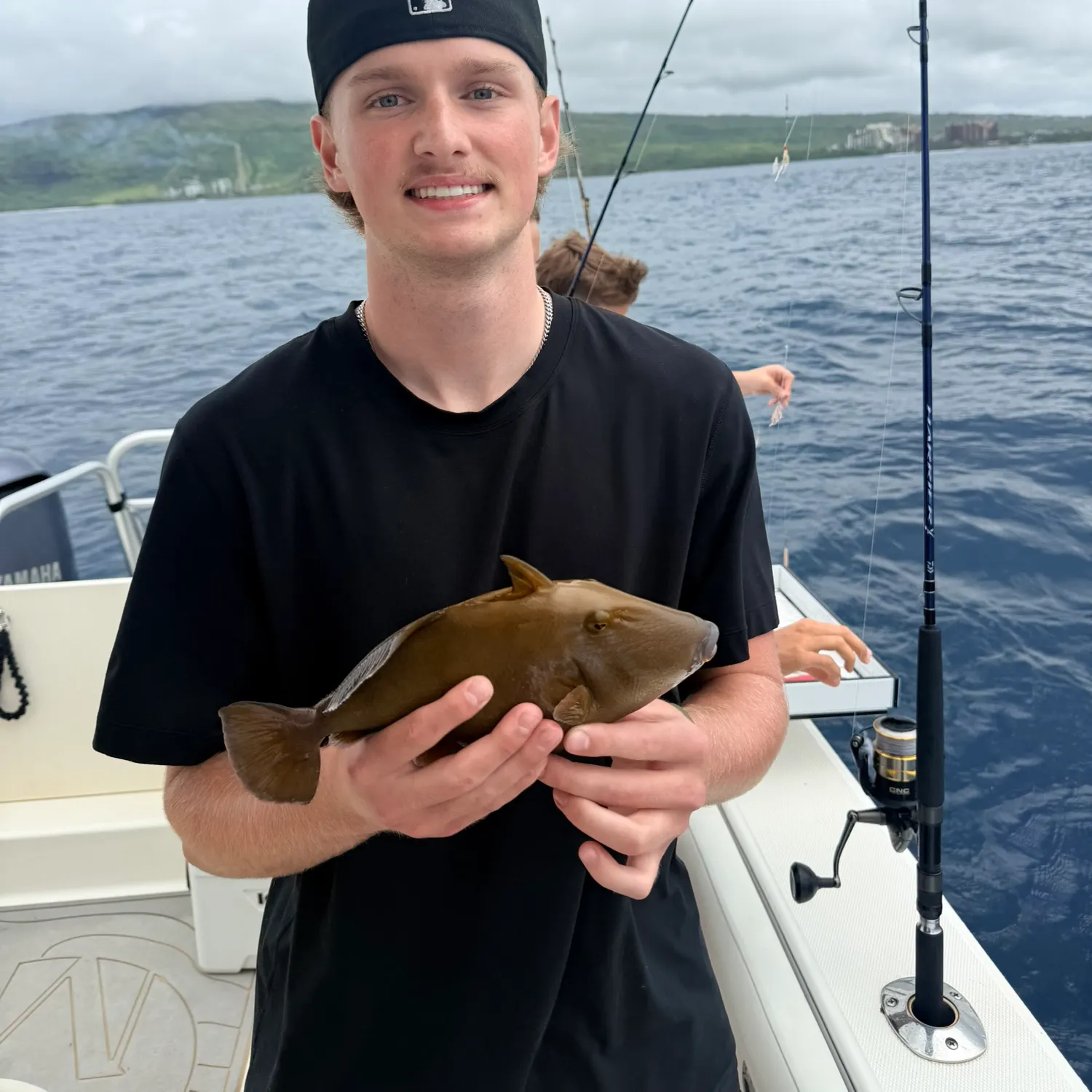 The most recent Black triggerfish catches on Fishbrain