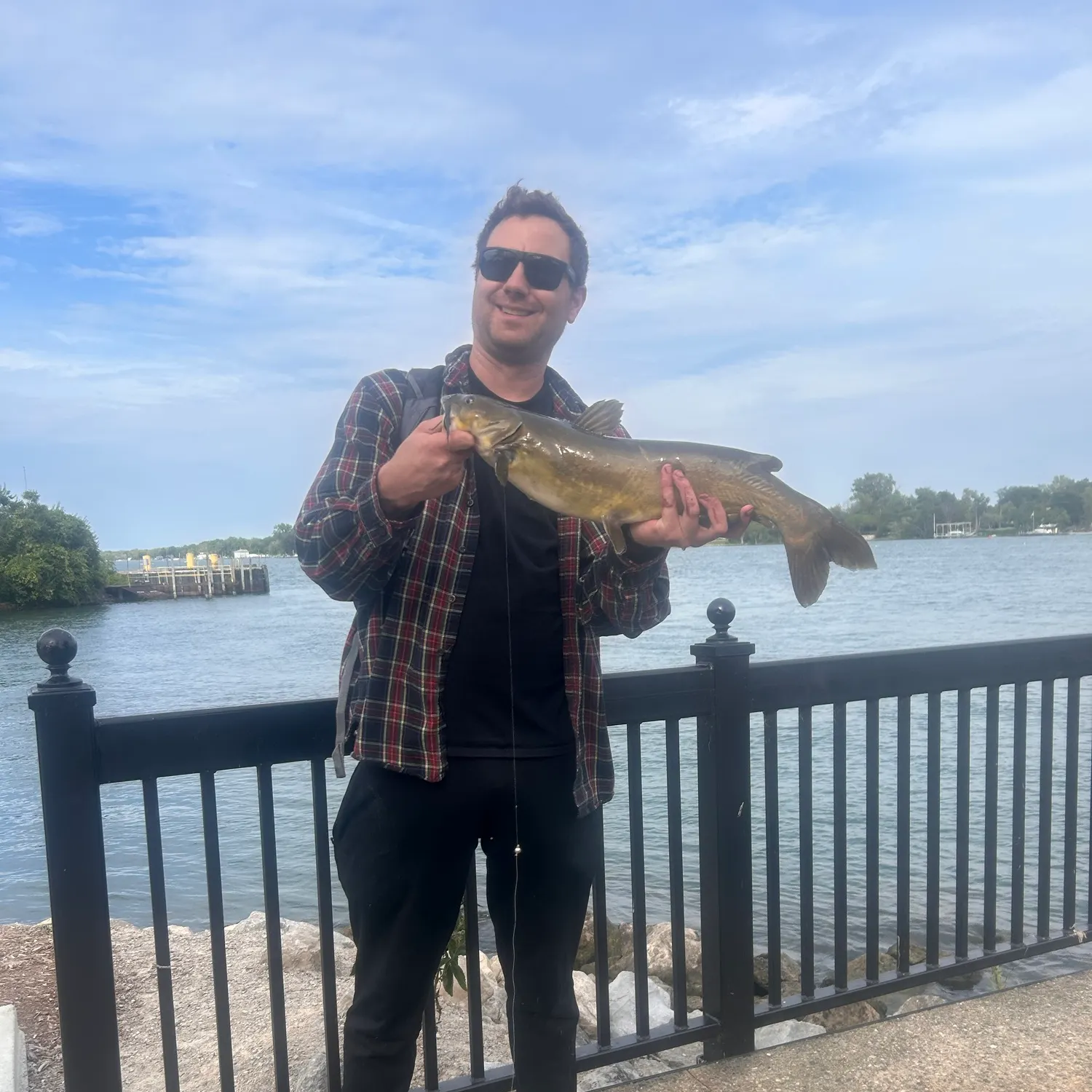 Channel catfish caught on Fishbrain