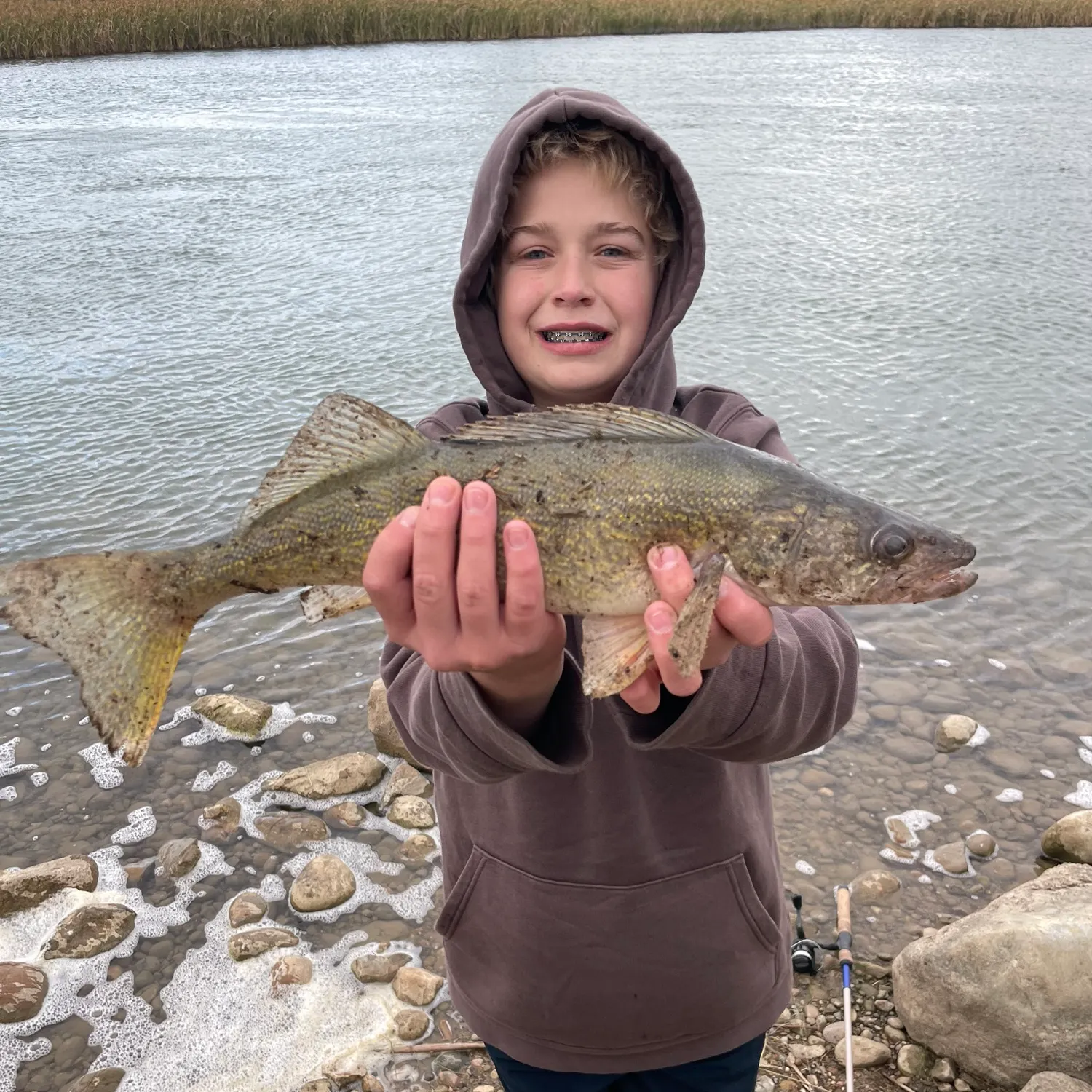 Walleye caught on Fishbrain