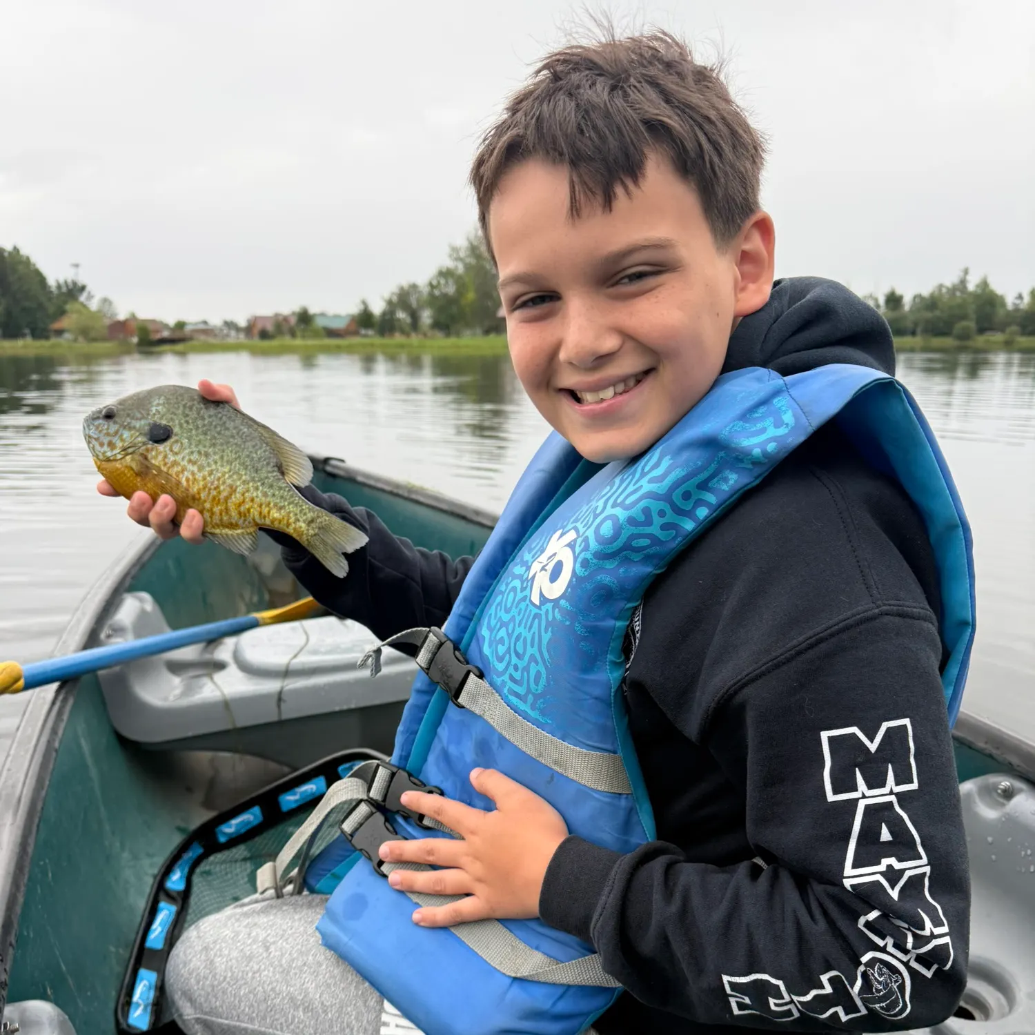 Pumpkinseed caught on Fishbrain