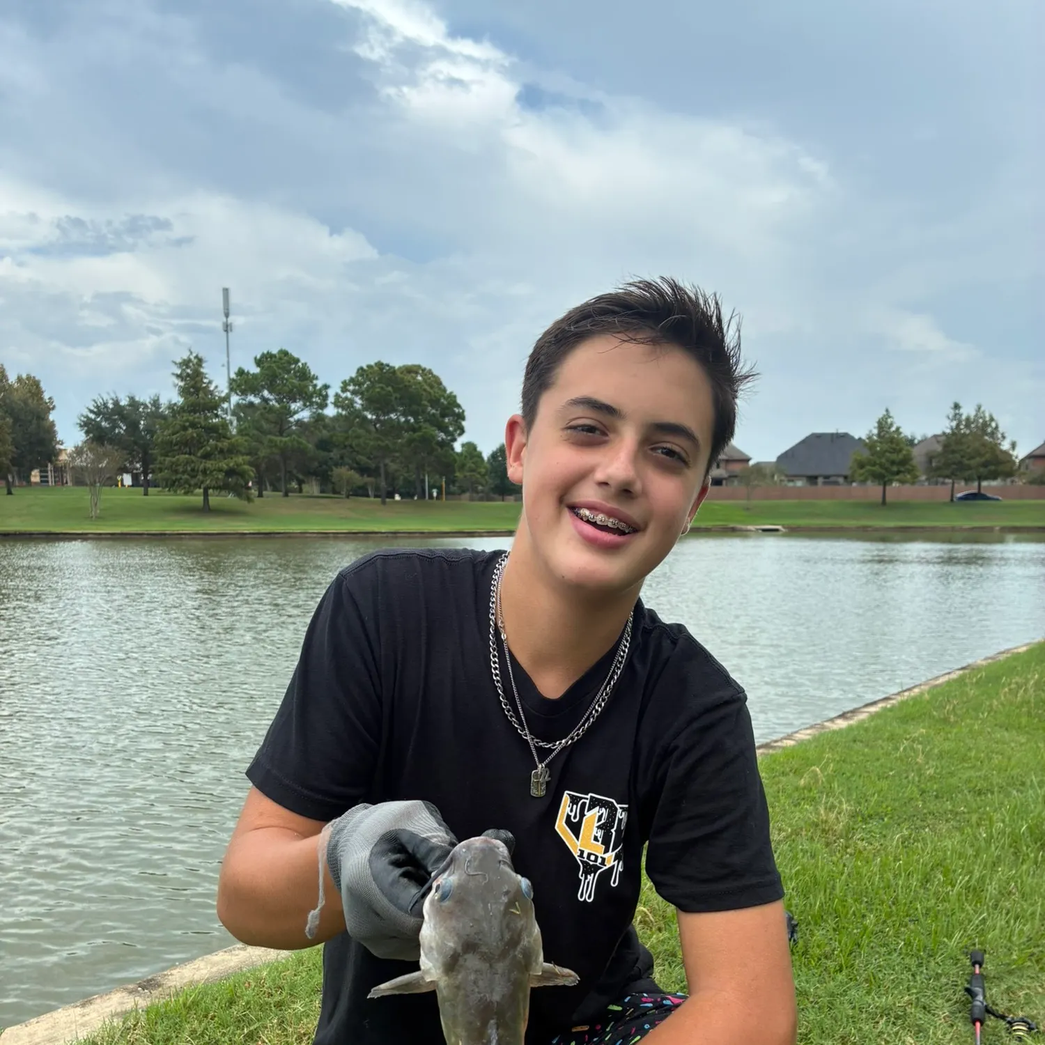 Gafftopsail sea catfish caught on Fishbrain