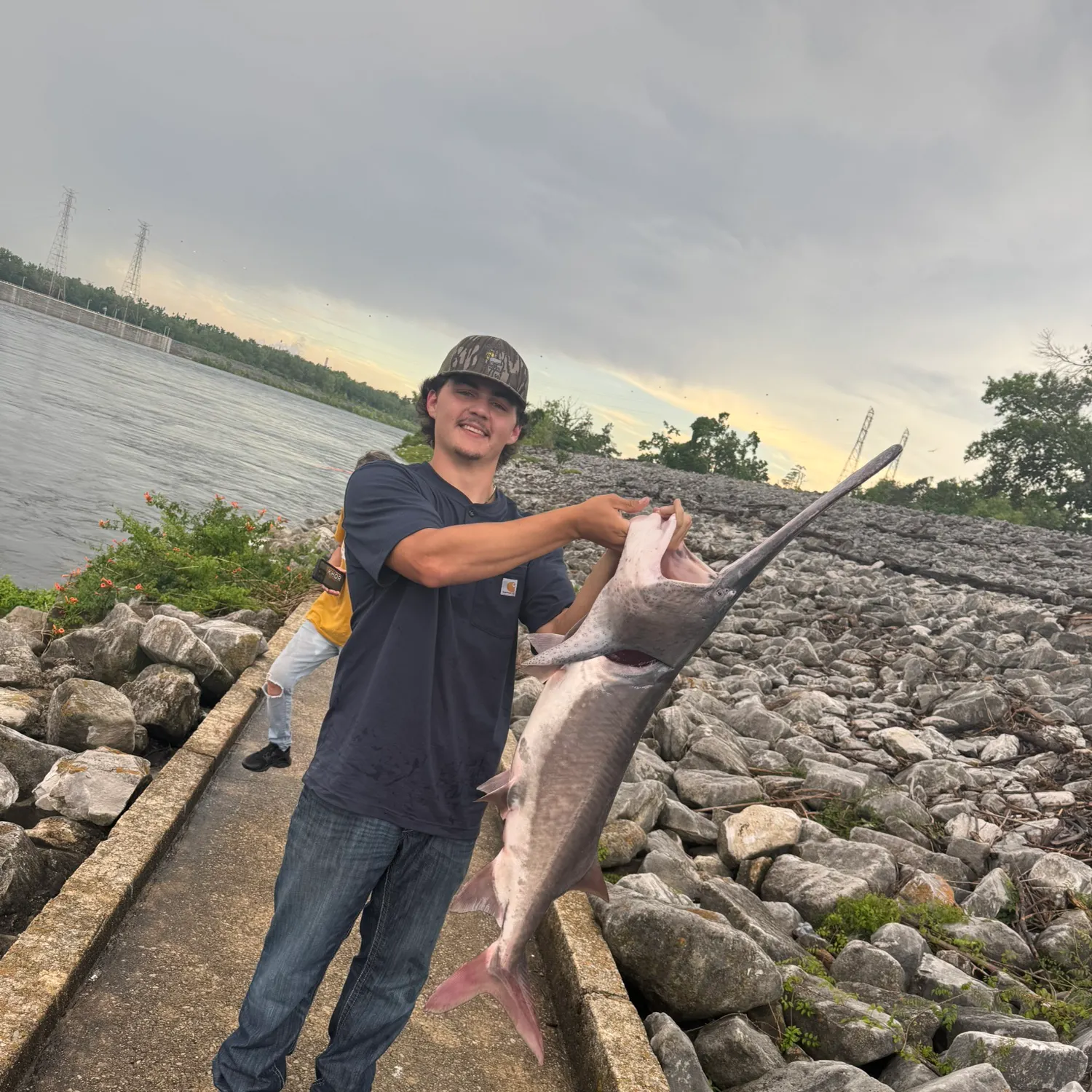 The most recent Paddlefish catches on Fishbrain