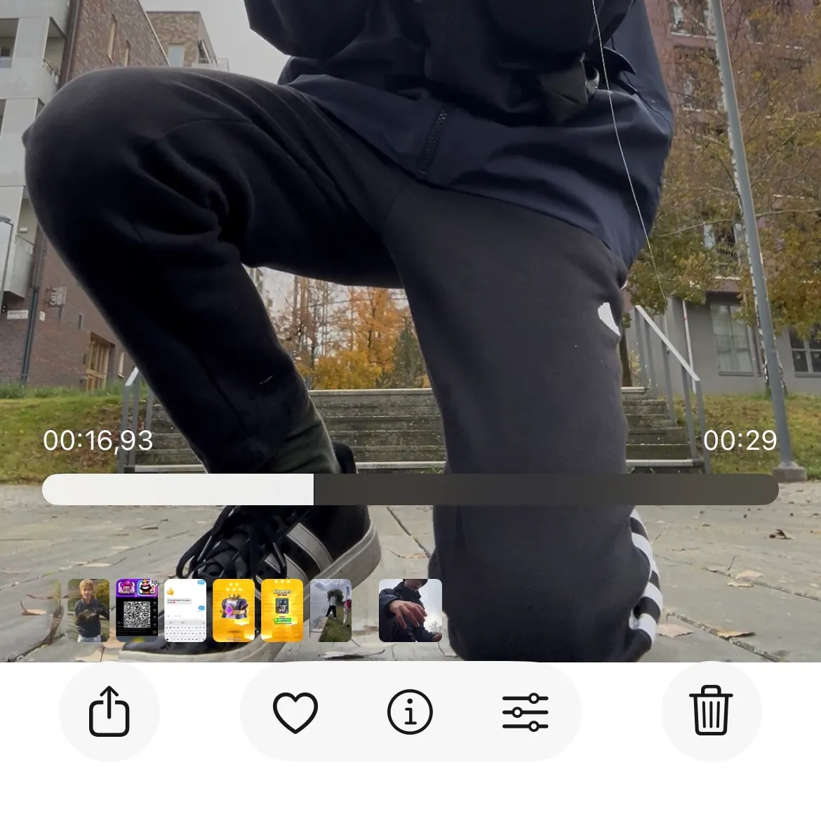 recently logged catches