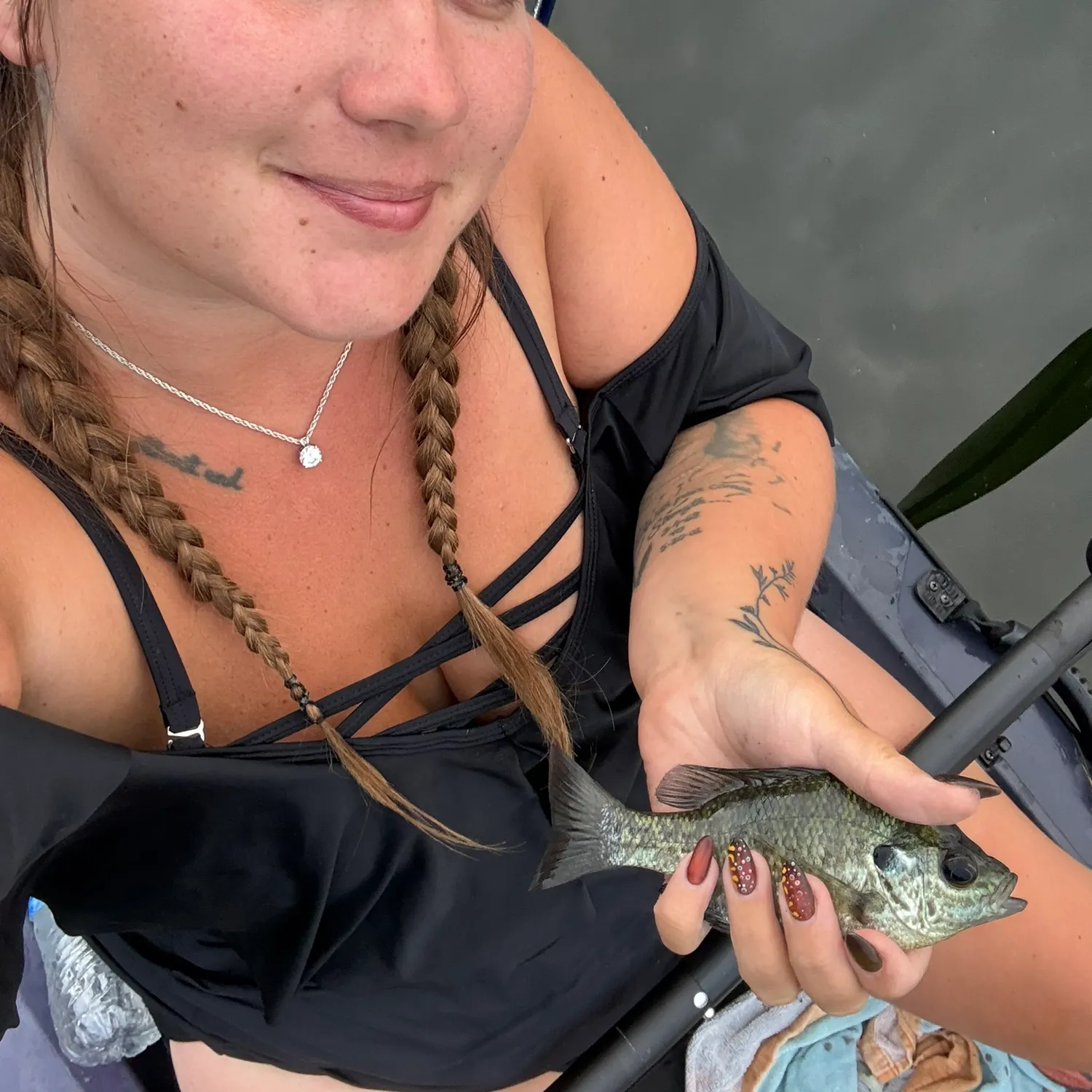 Redear sunfish caught on Fishbrain